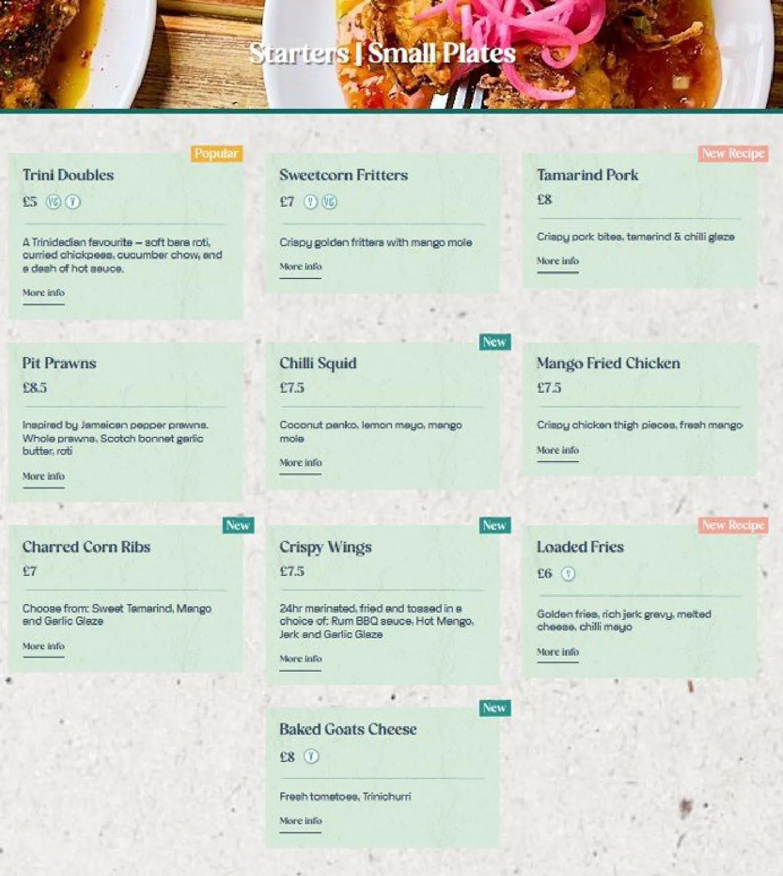 Turtle Bay menu, page 3
