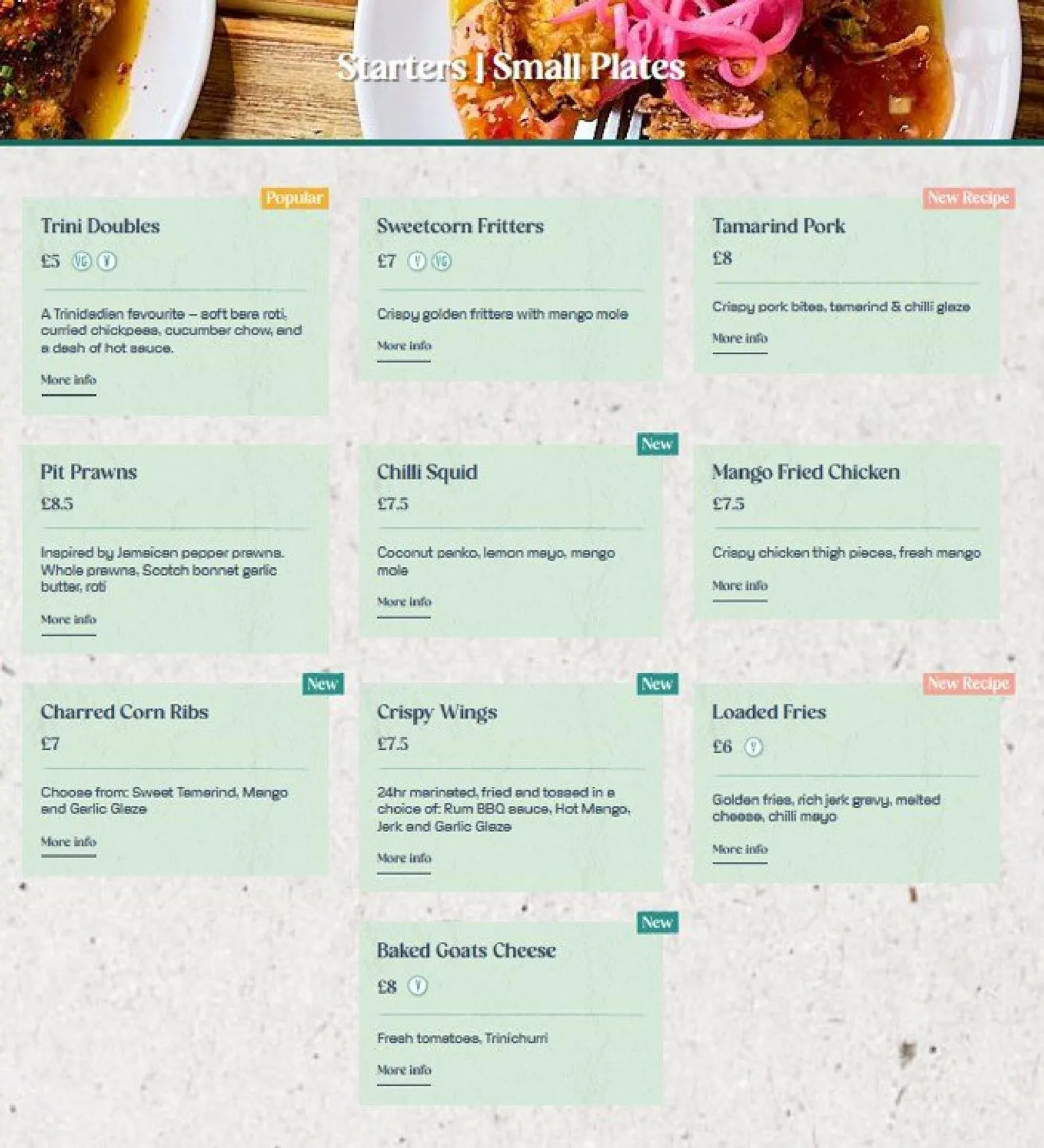 Turtle Bay menu, page 3