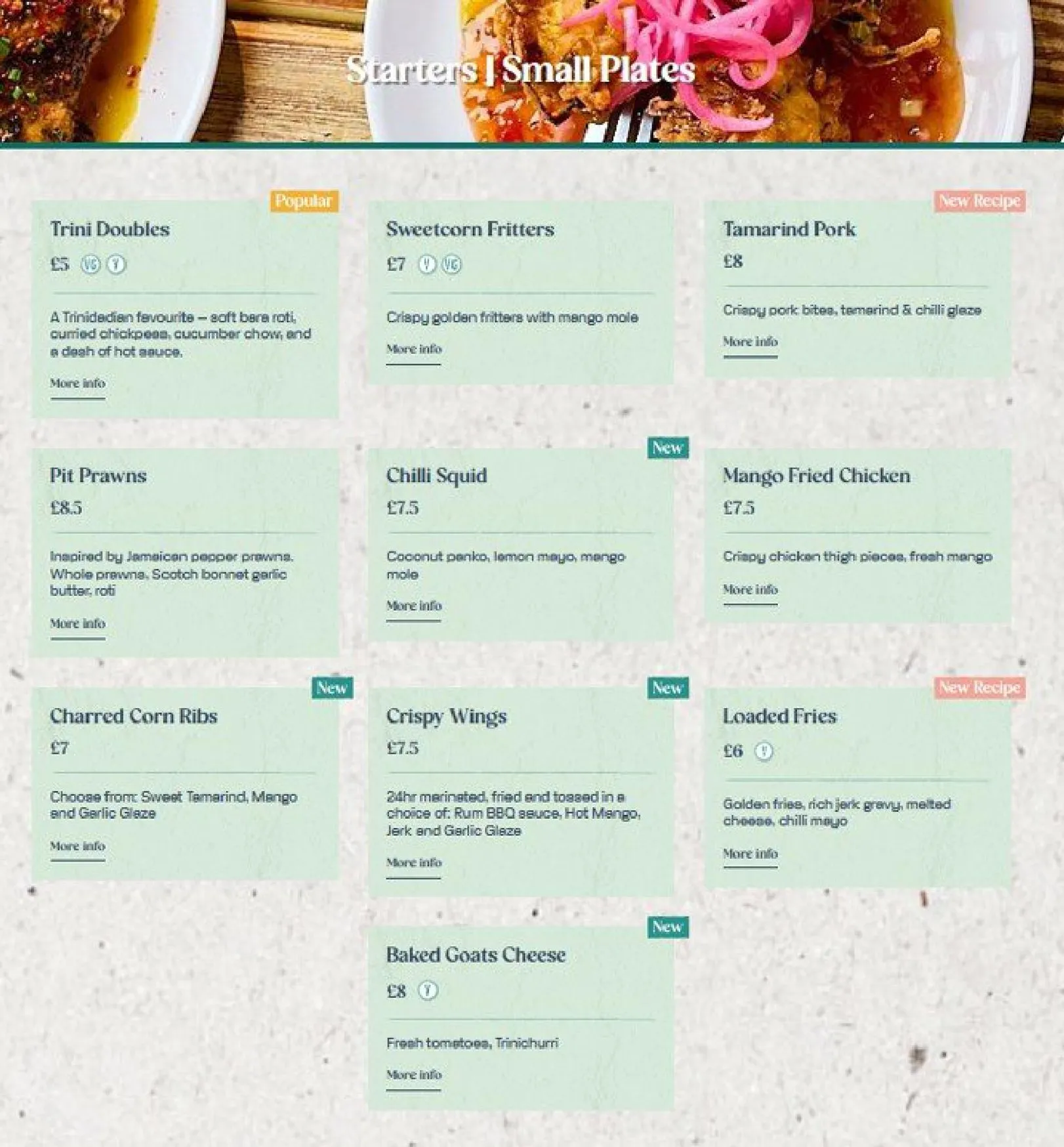 Turtle Bay menu, page 3