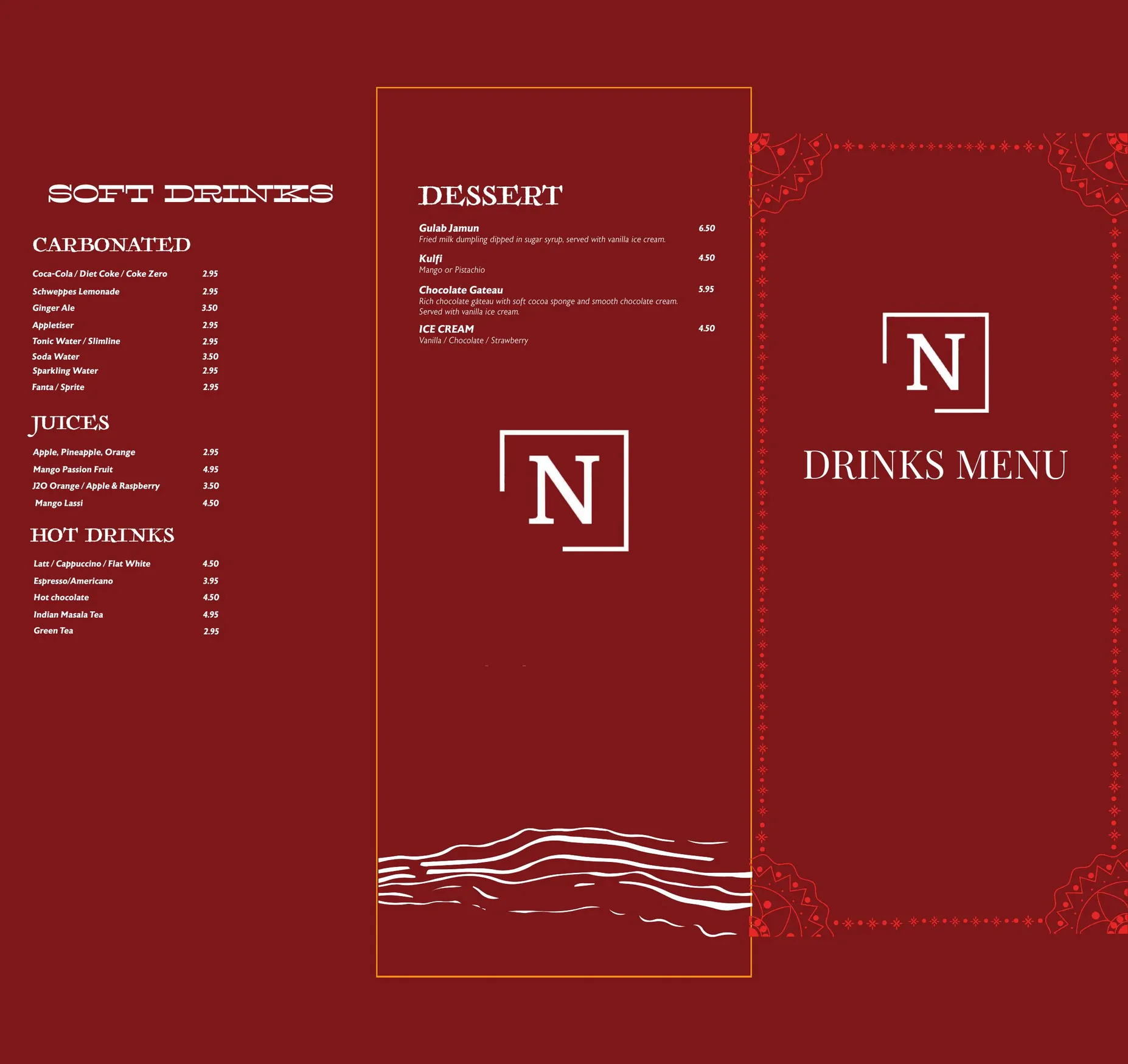 Naan & Co Hotwells menu, page 5
