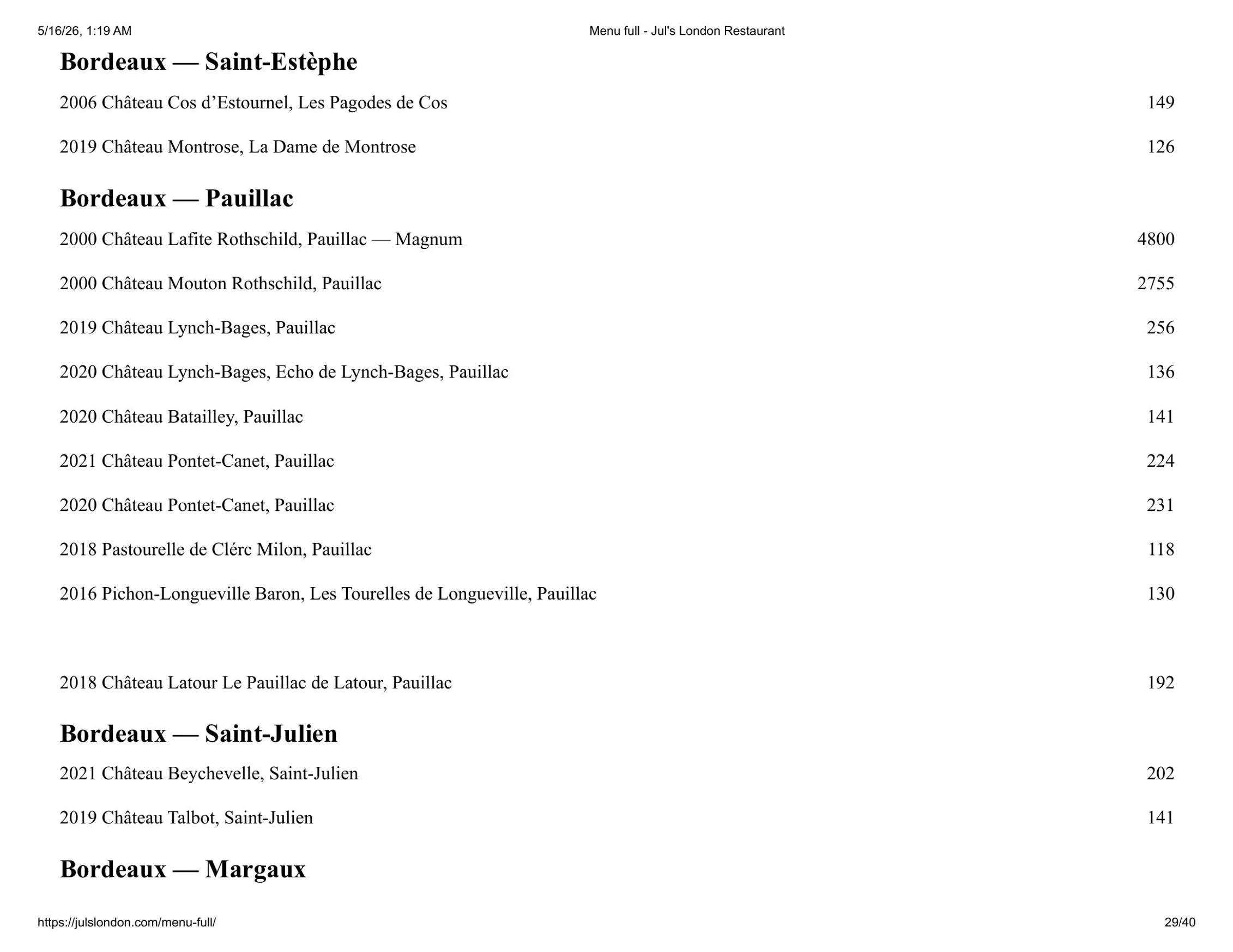 Jul's menu, page 29