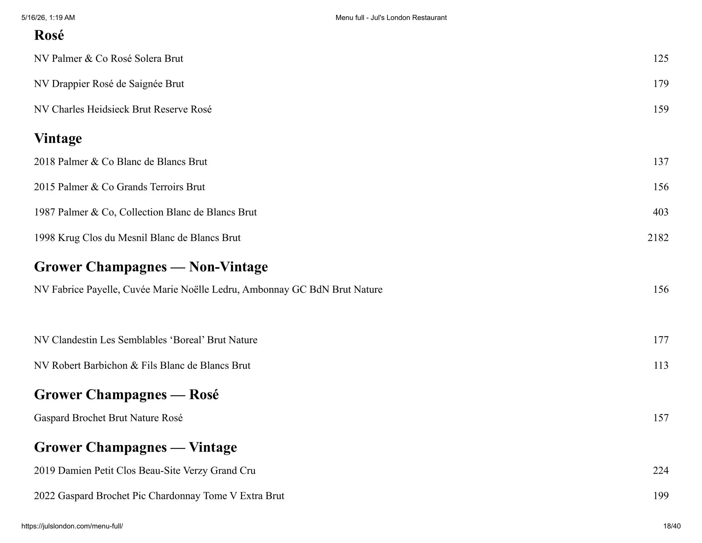 Jul's menu, page 18