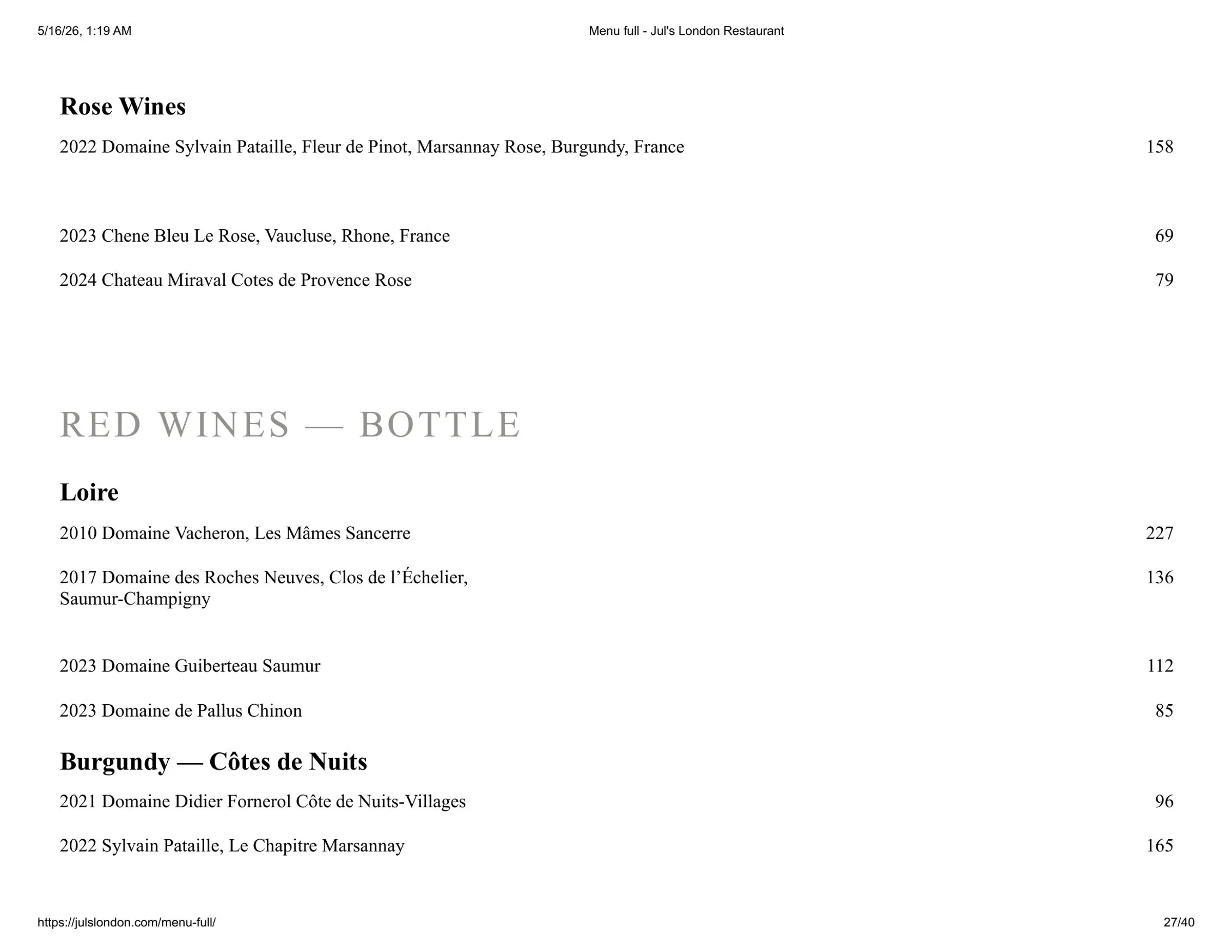 Jul's menu, page 27