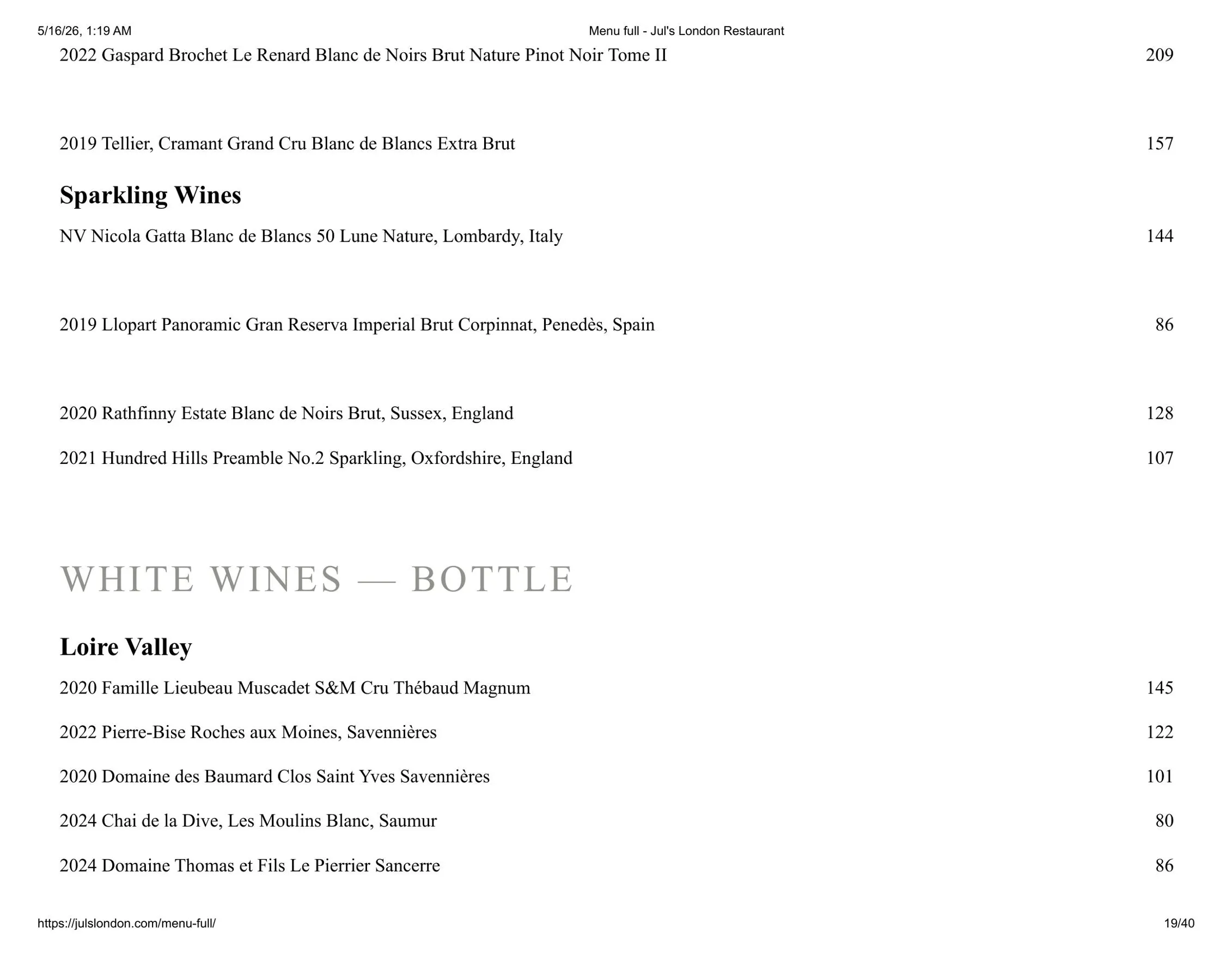 Jul's menu, page 19
