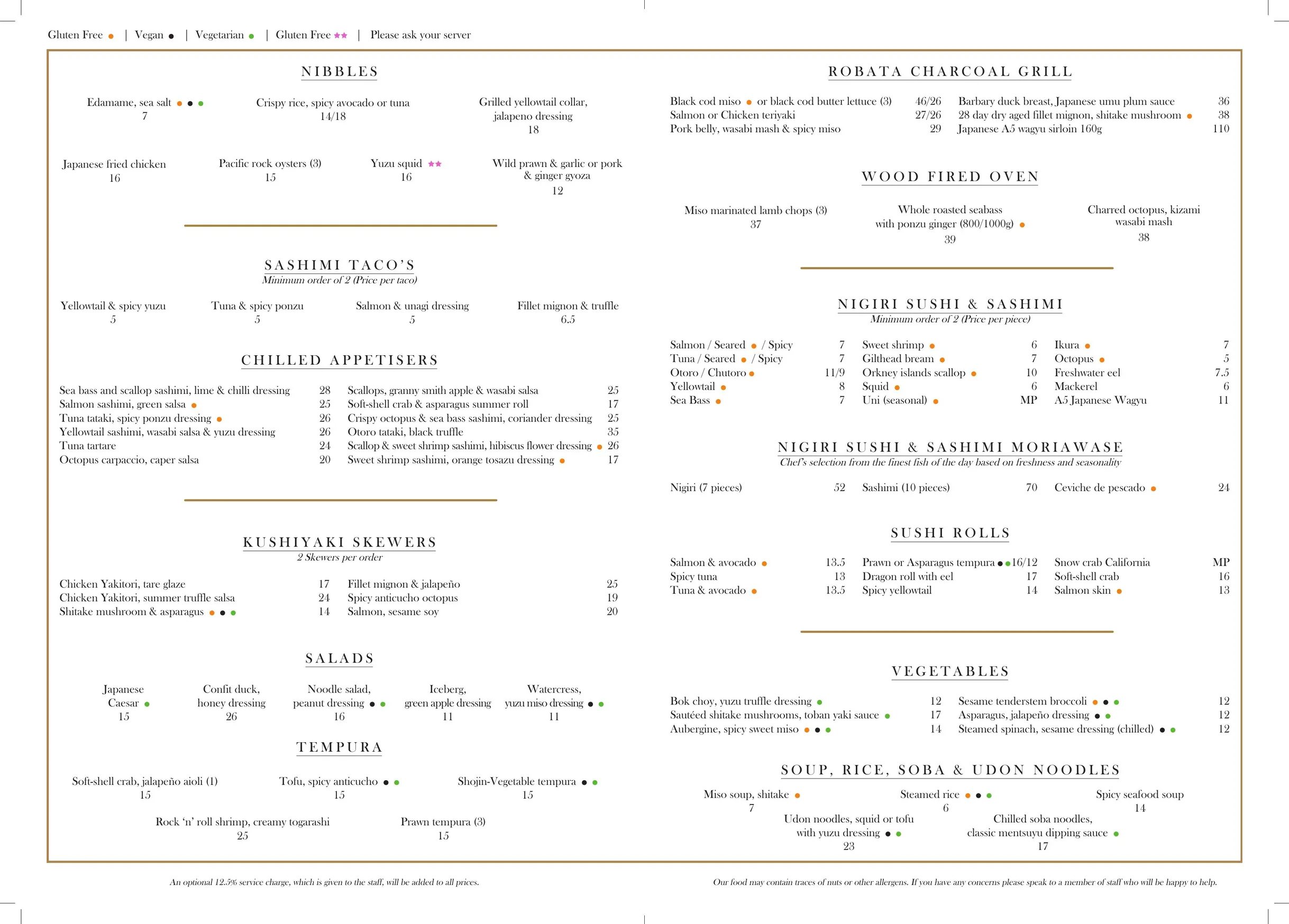 KOJI menu, page 6
