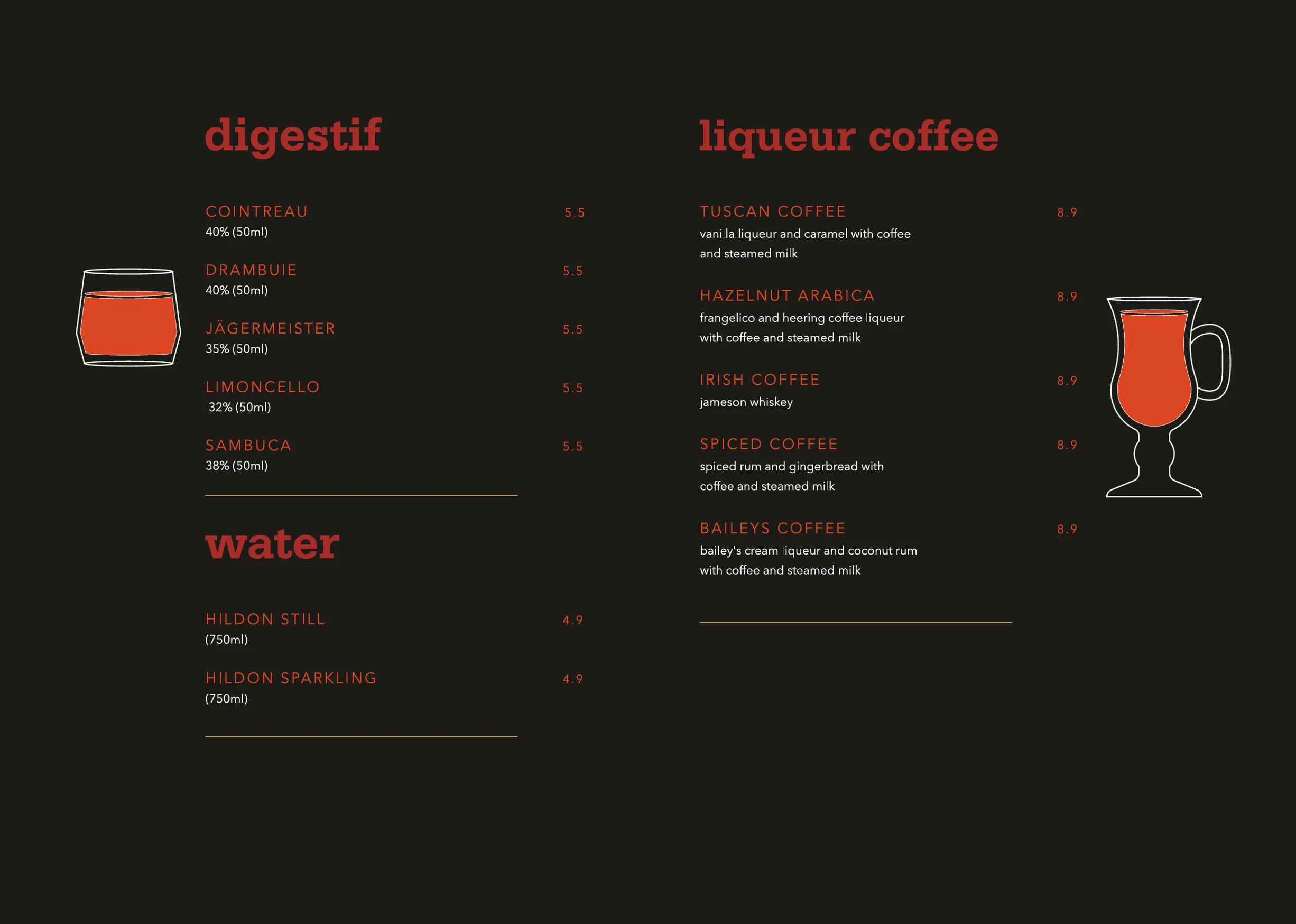 Opuz Kitchen & Bar menu, page 11