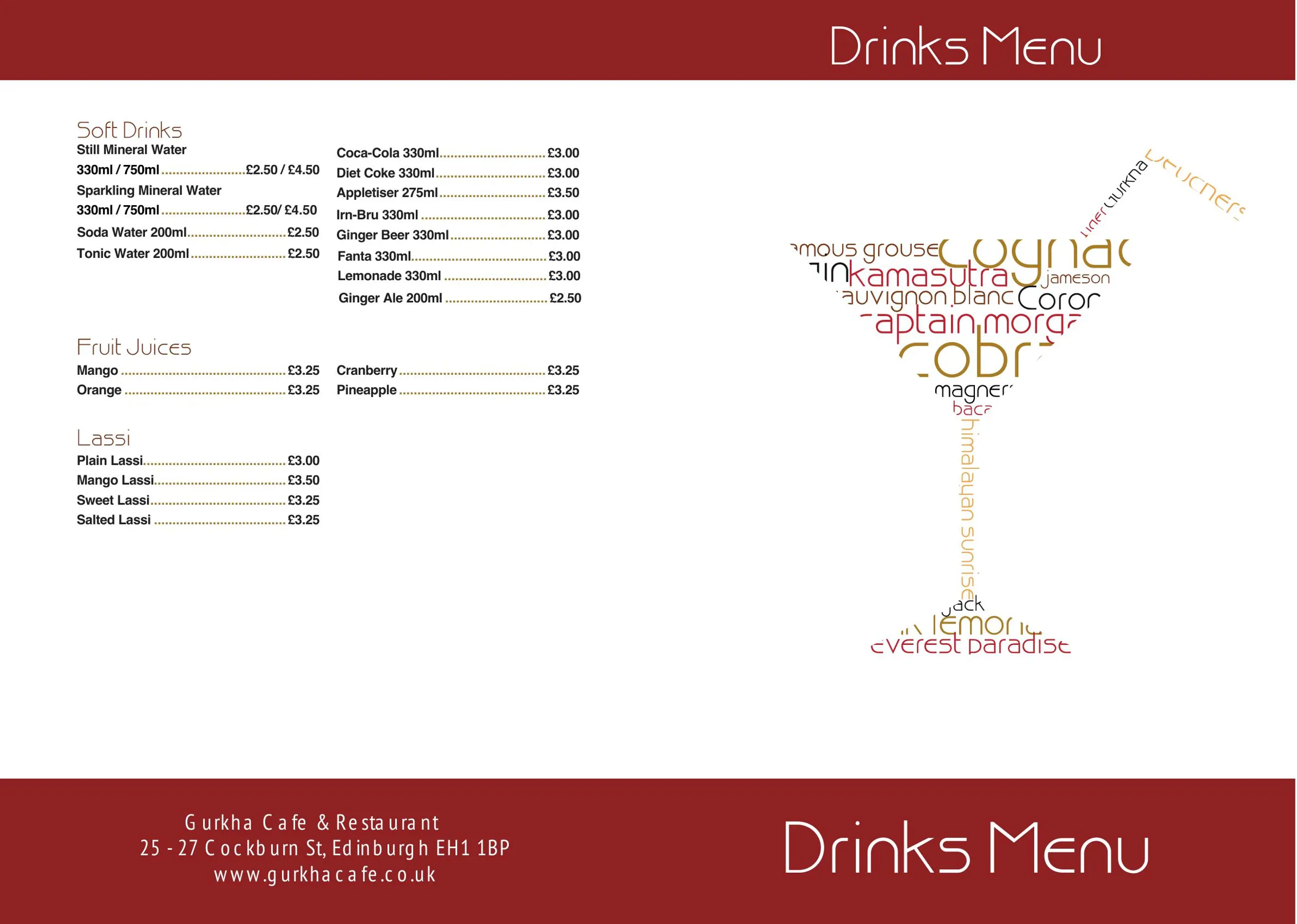 Gurkha Cafe & Restaurant menu, page 6