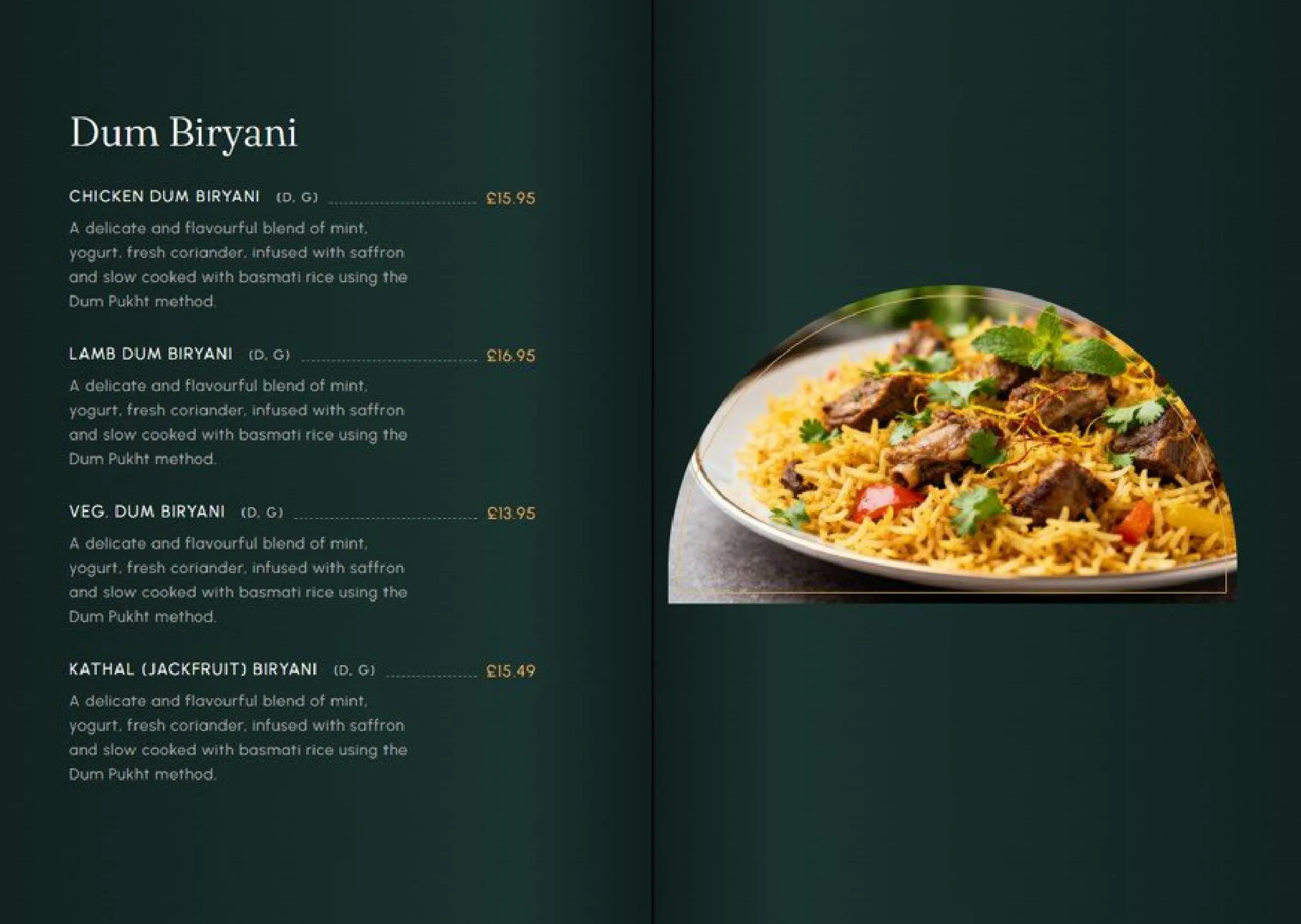 400 Degrees menu, page 11