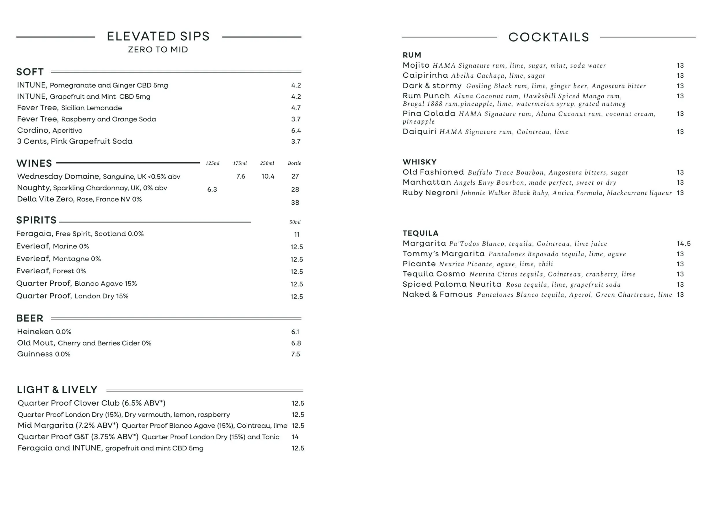 Chiswell Street Dining Rooms menu, page 9