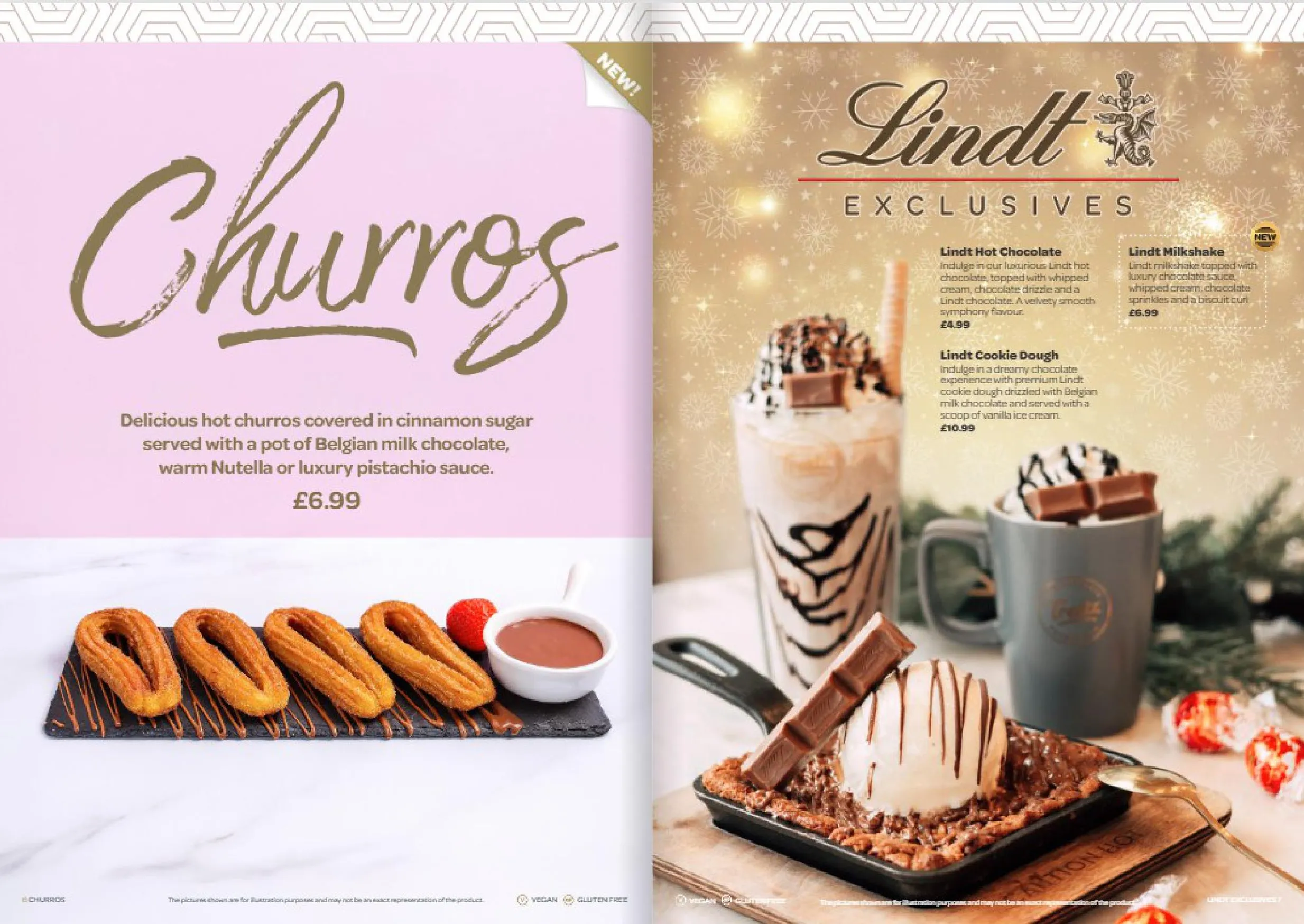 Treatz - Oxford menu, page 3