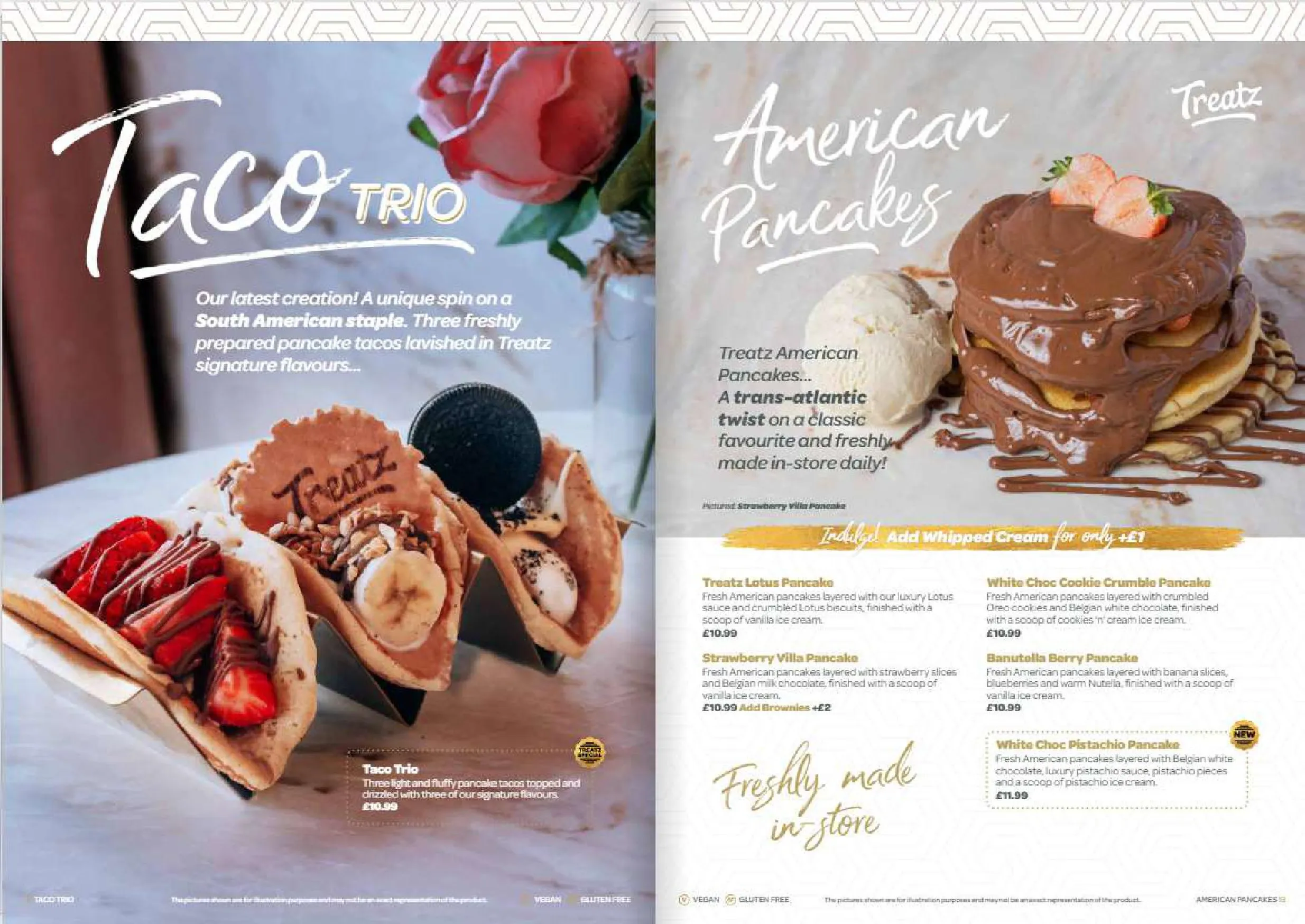 Treatz Dessert Restaurant menu, page 7