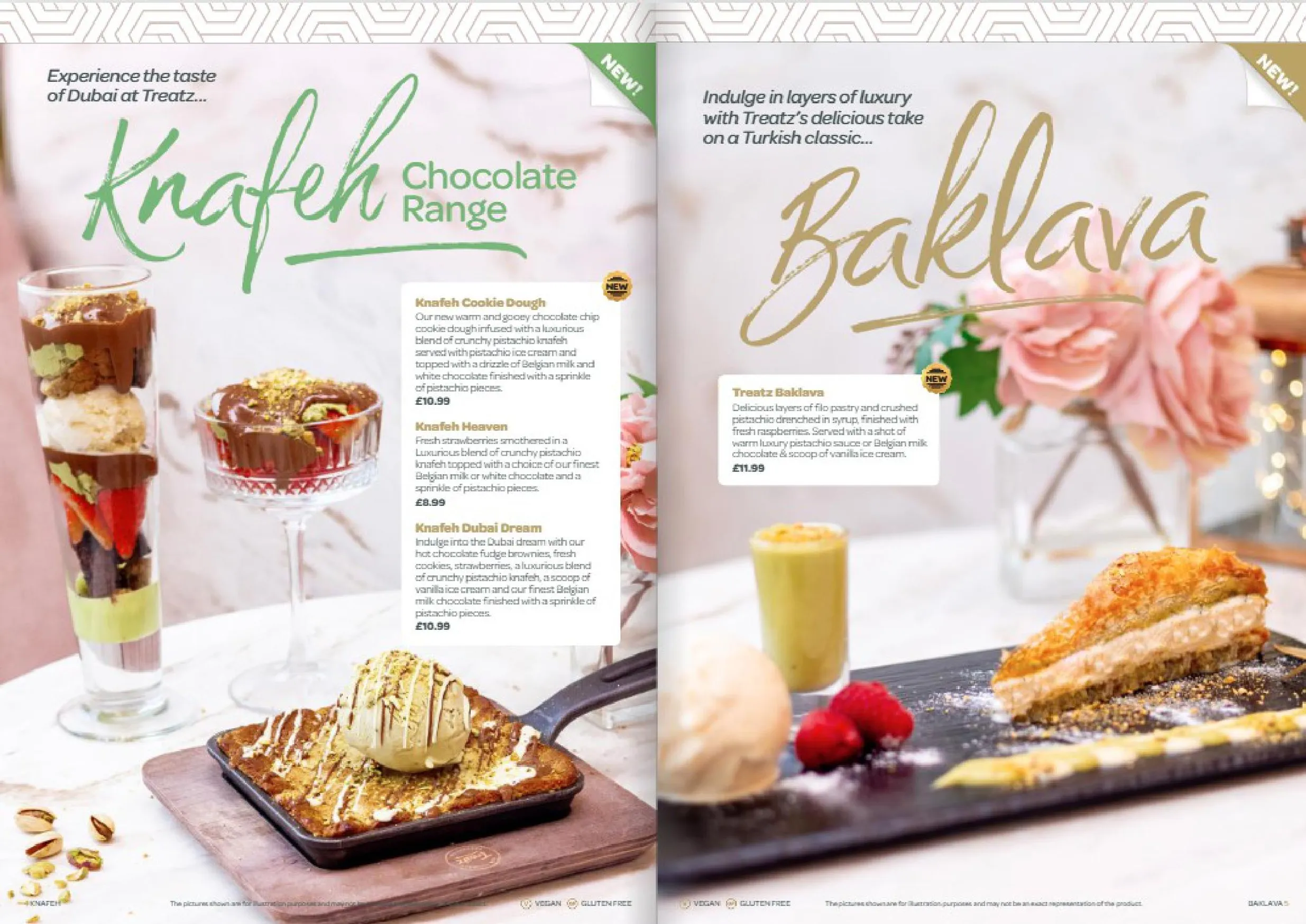 Treatz - Oxford menu, page 2