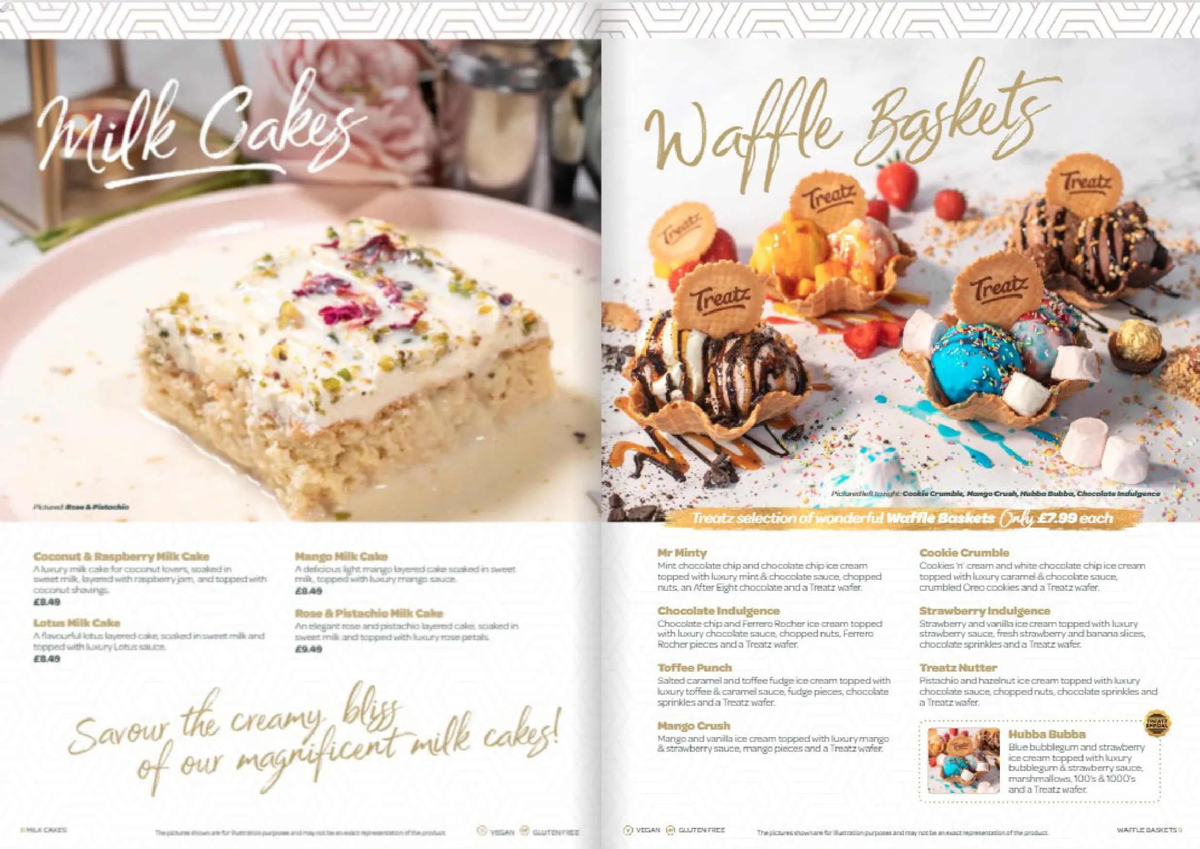 Treatz - Oxford menu, page 4