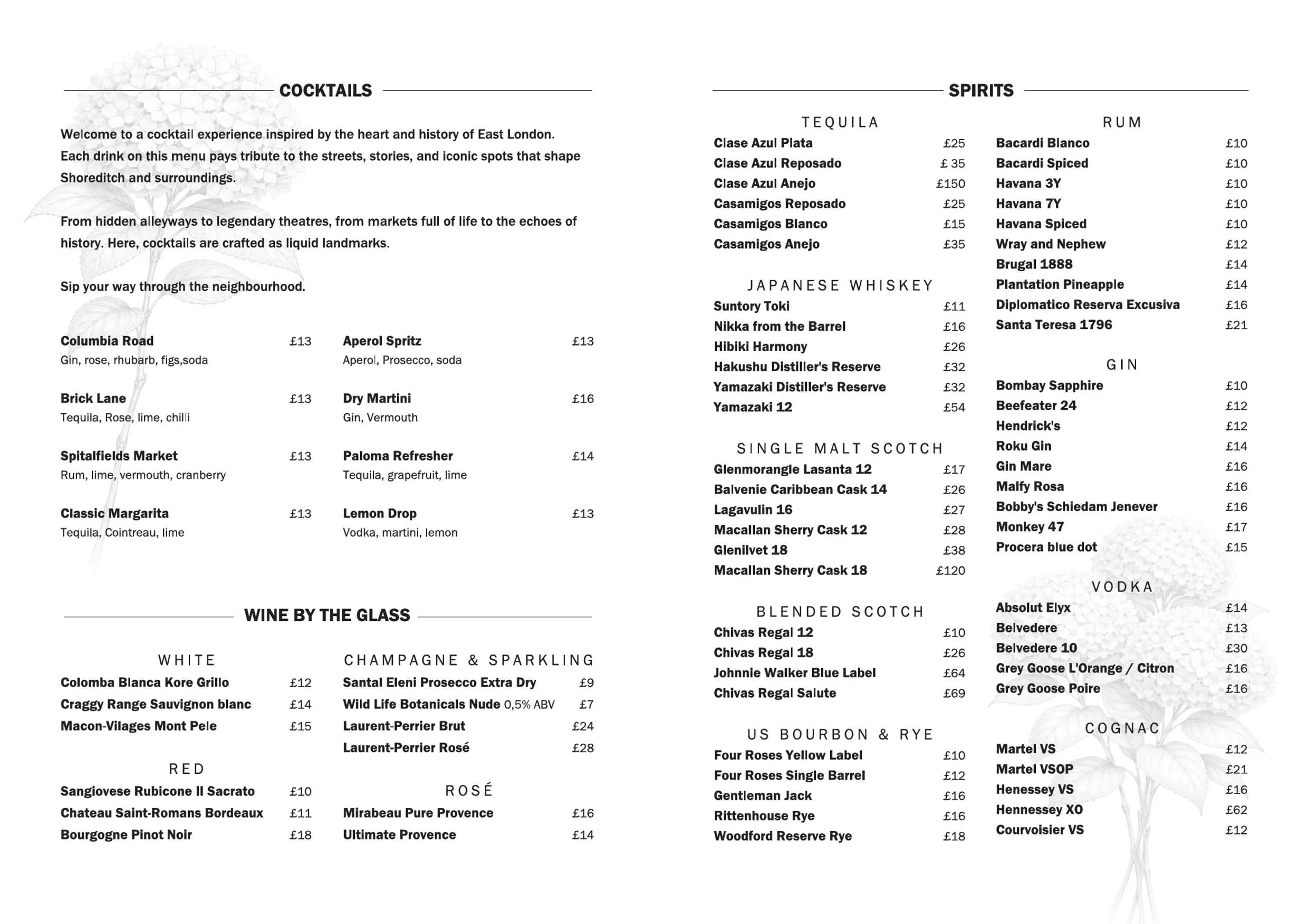 45th & 7th menu, page 8