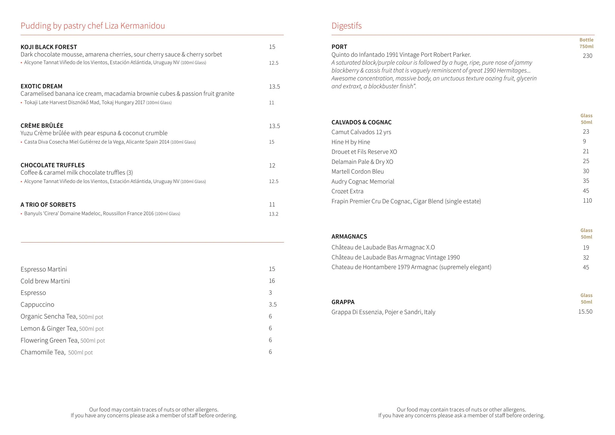 KOJI menu, page 8