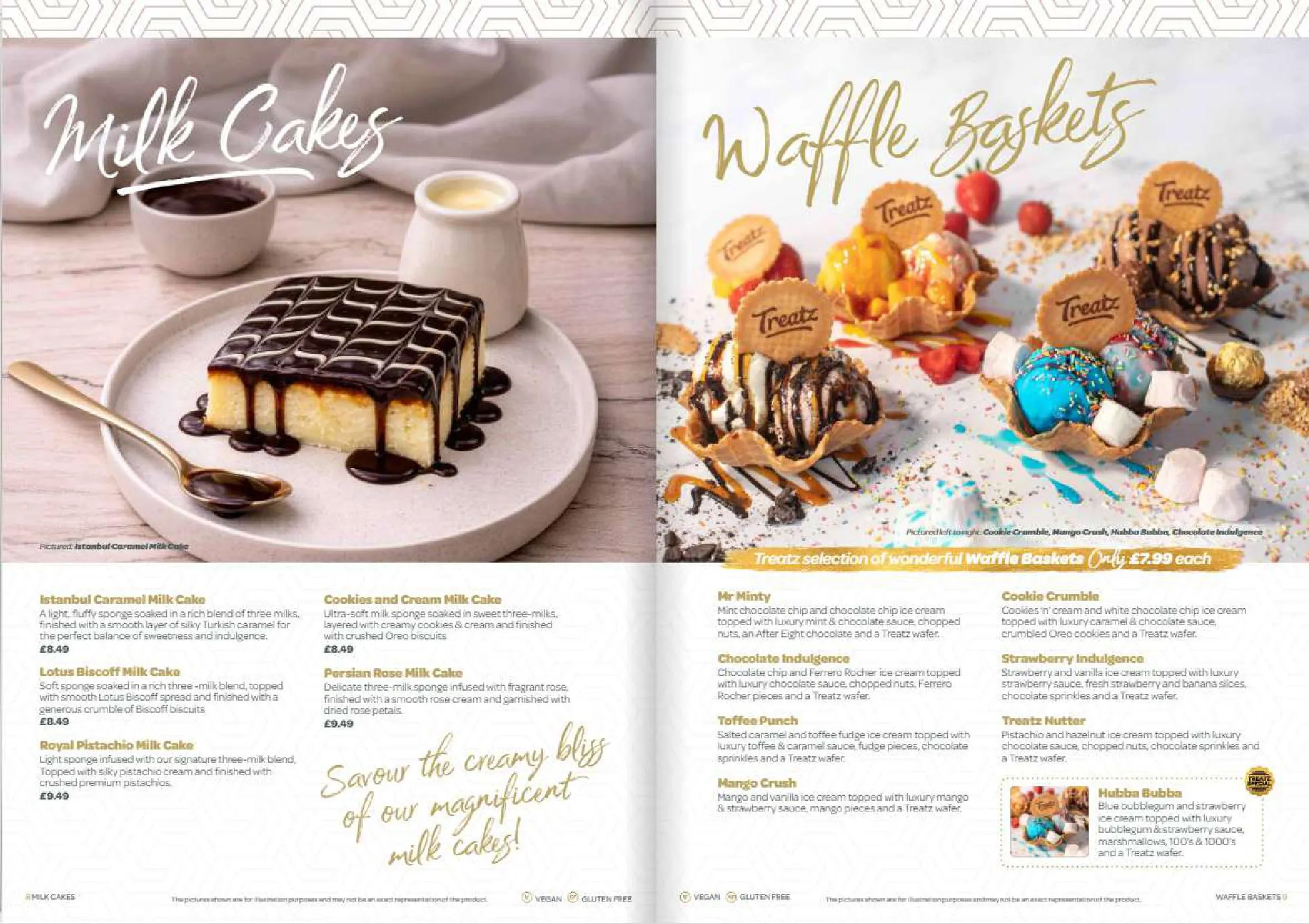 Treatz Dessert Restaurant menu, page 5