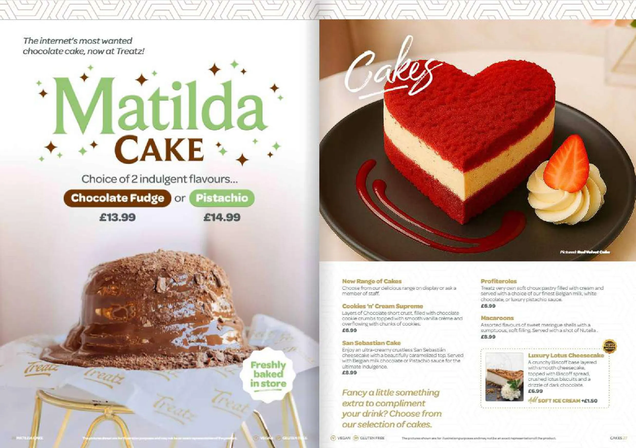 Treatz Dessert Restaurant menu, page 14