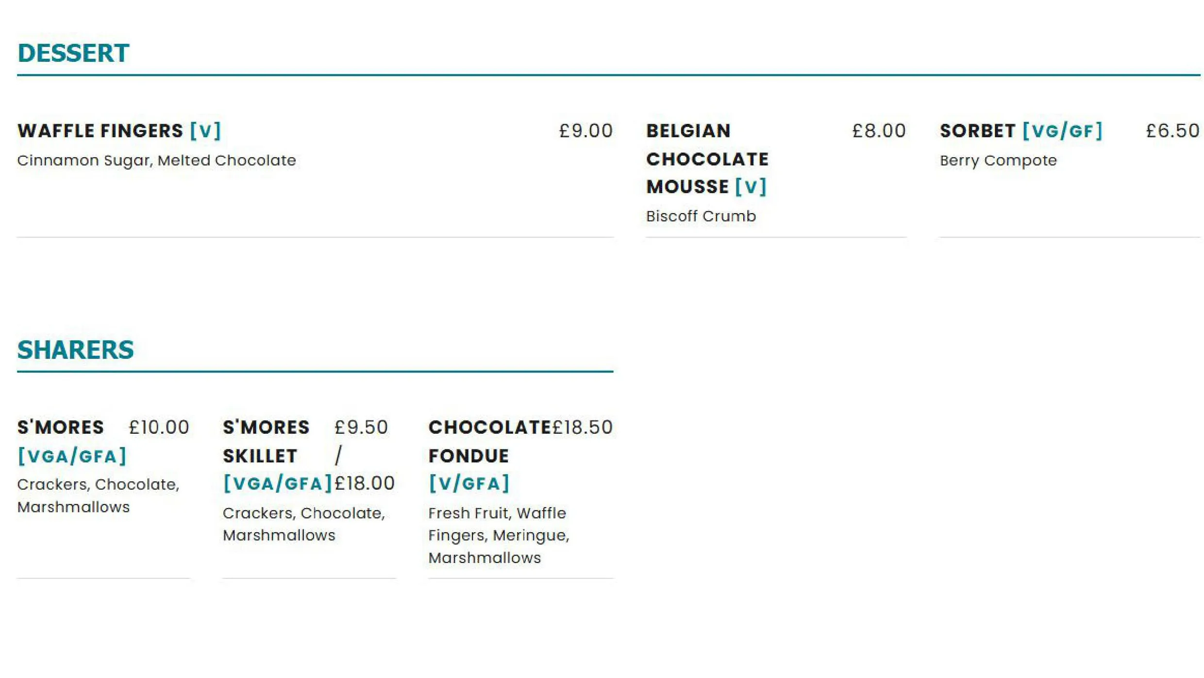 Brel menu, page 5