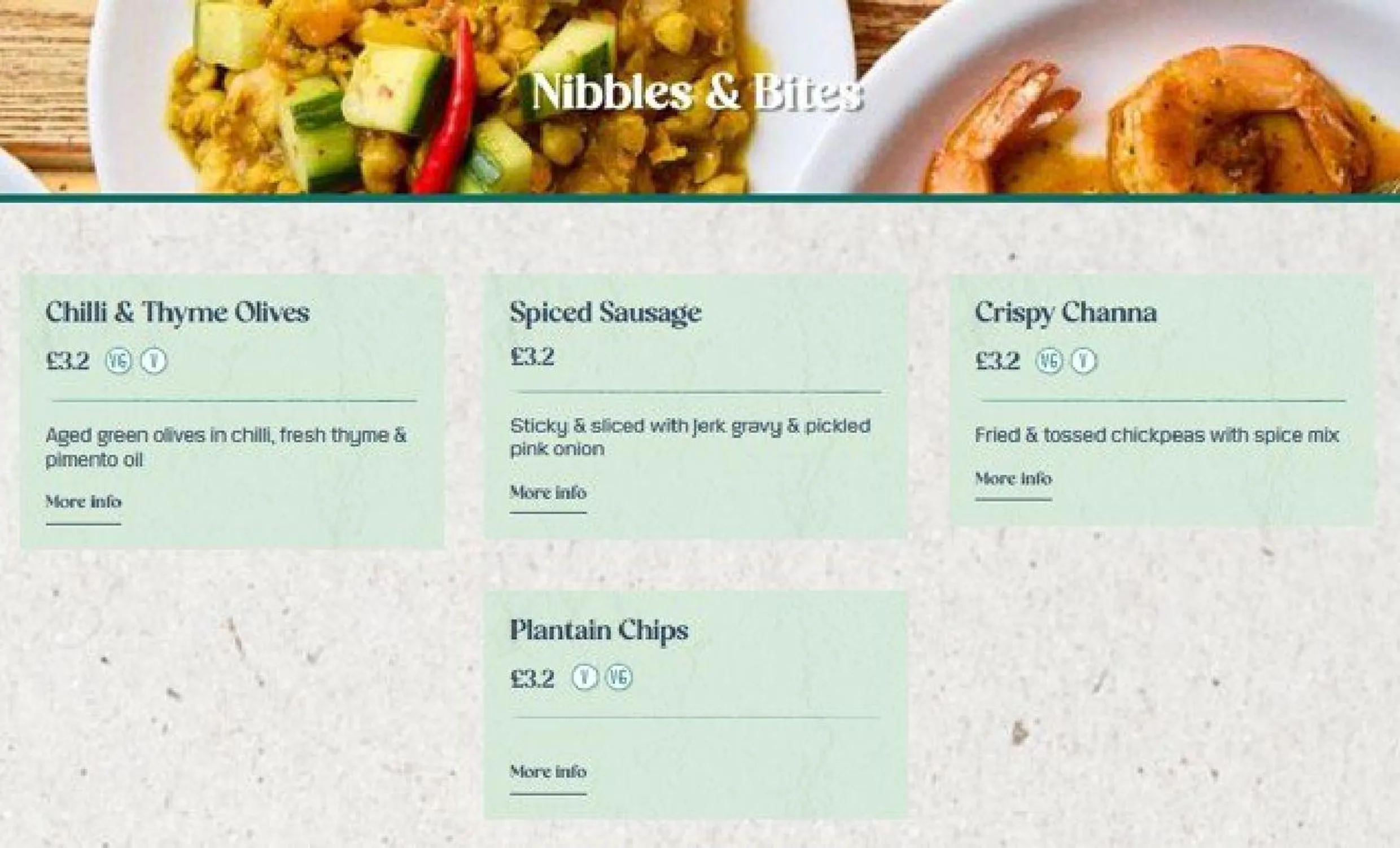 Turtle Bay menu, page 2