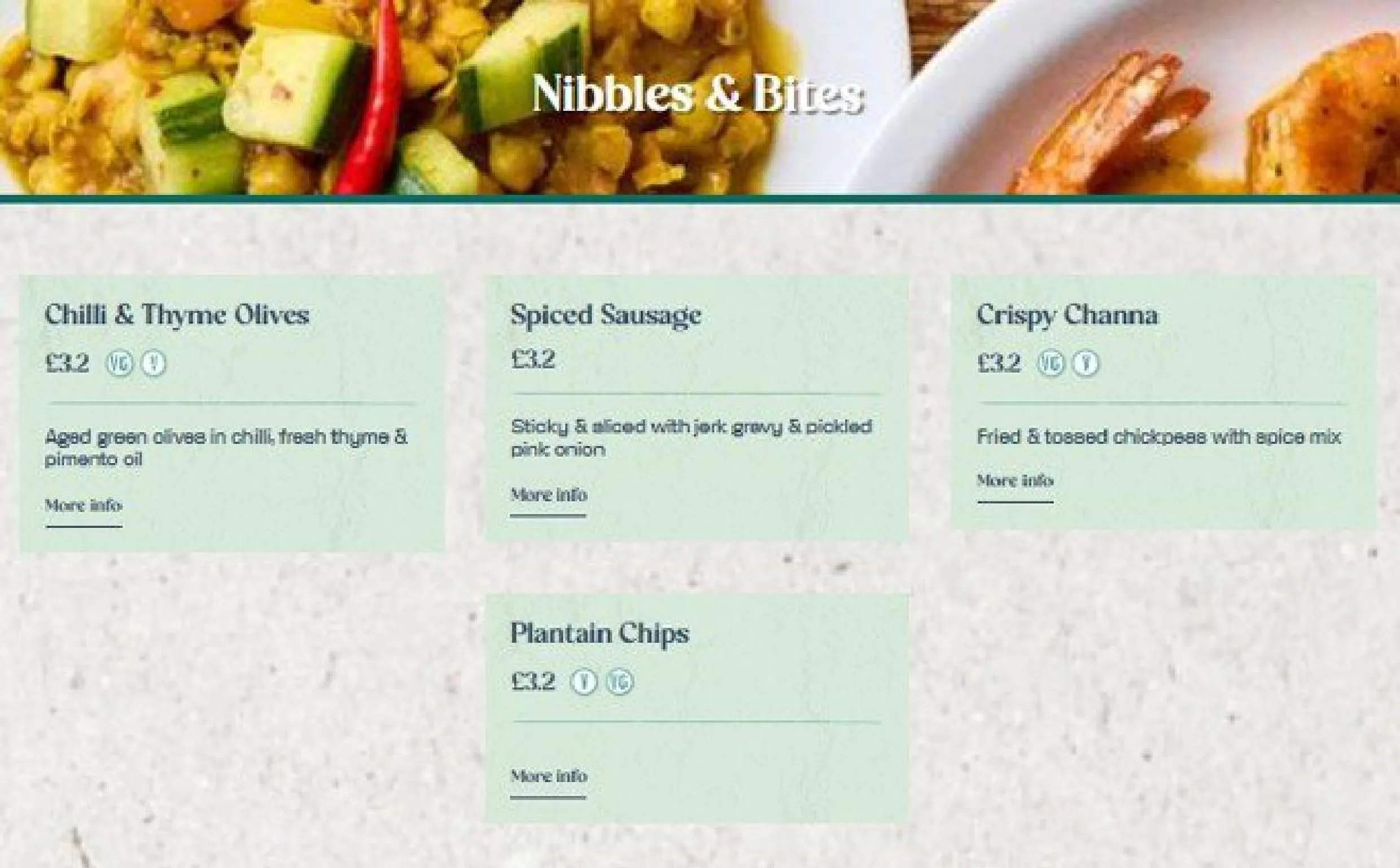 Turtle Bay menu, page 2