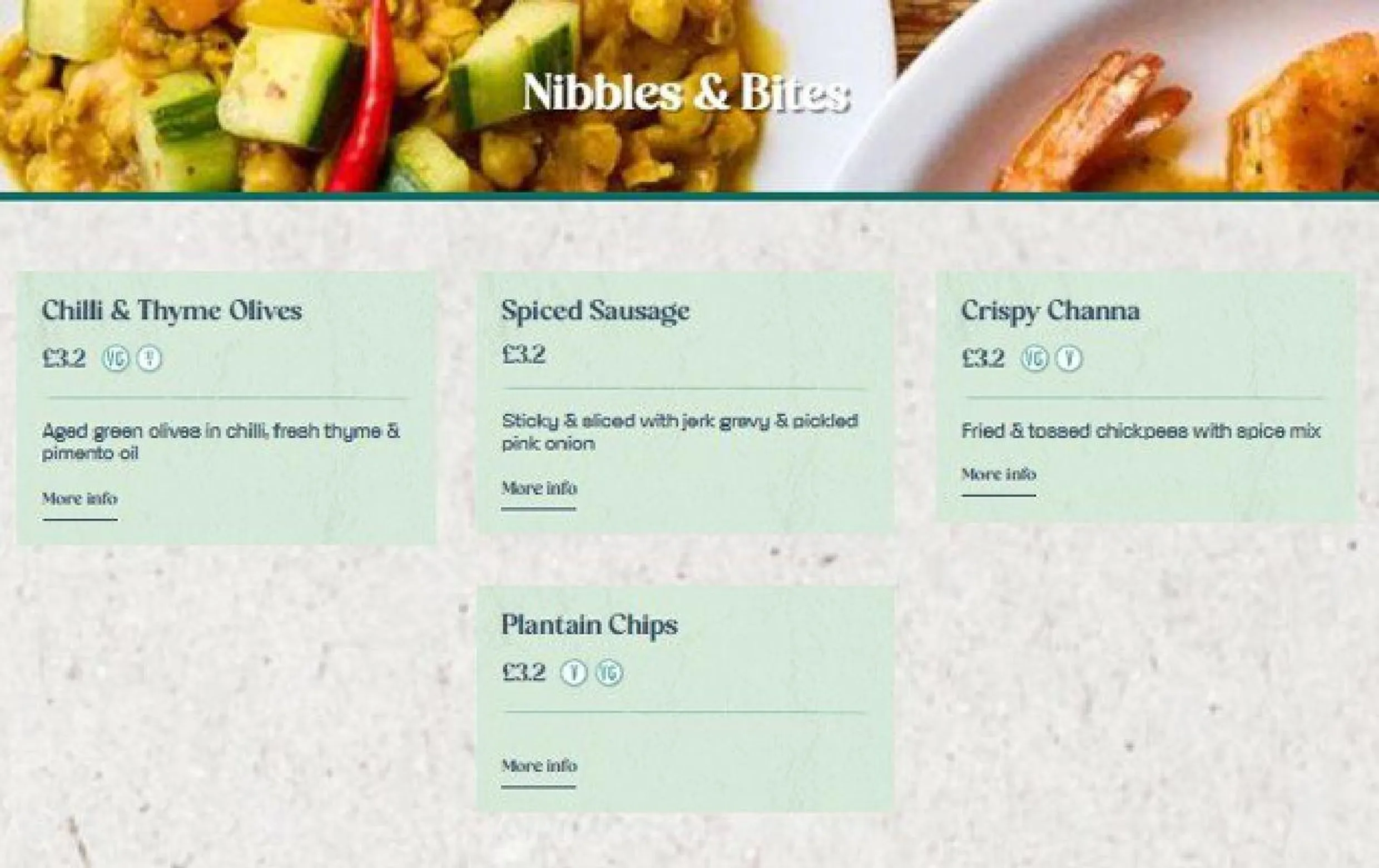 Turtle Bay menu, page 2