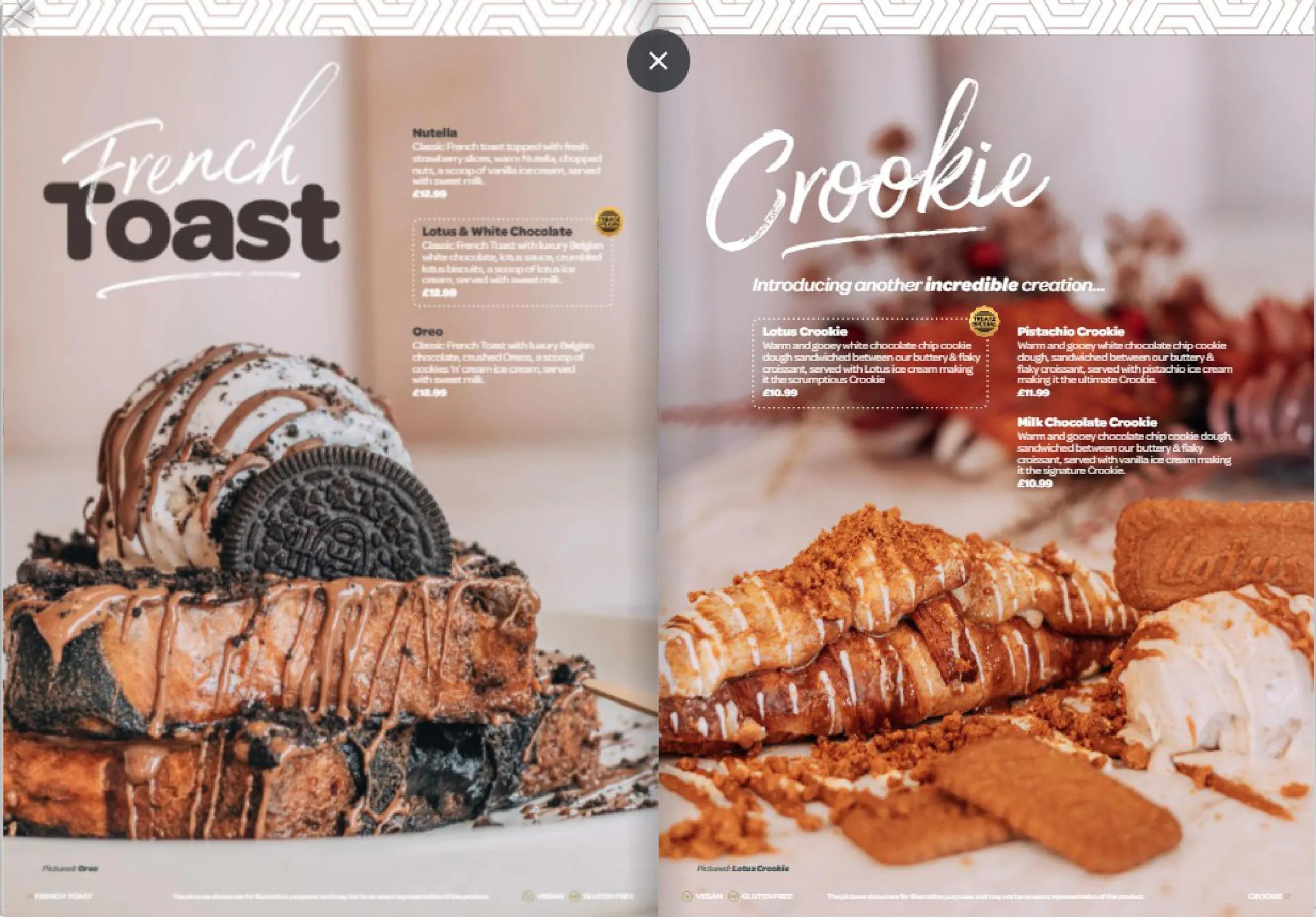 Treatz - Oxford menu, page 8