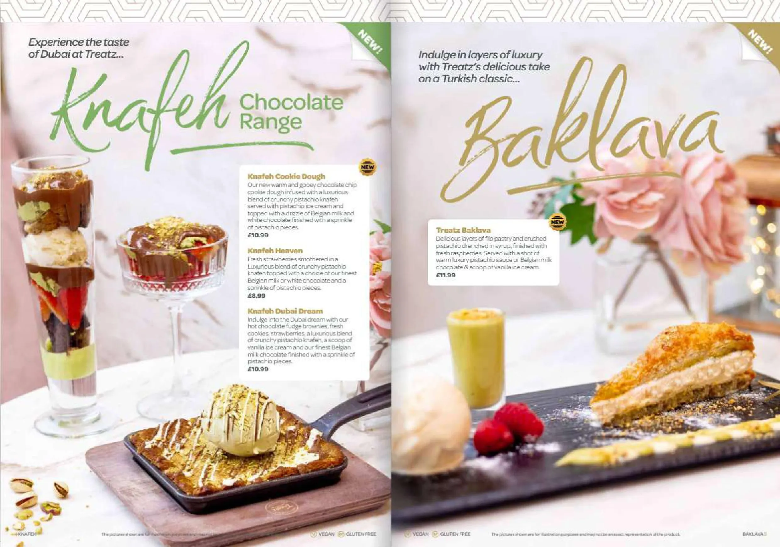 Treatz Dessert Restaurant menu, page 3