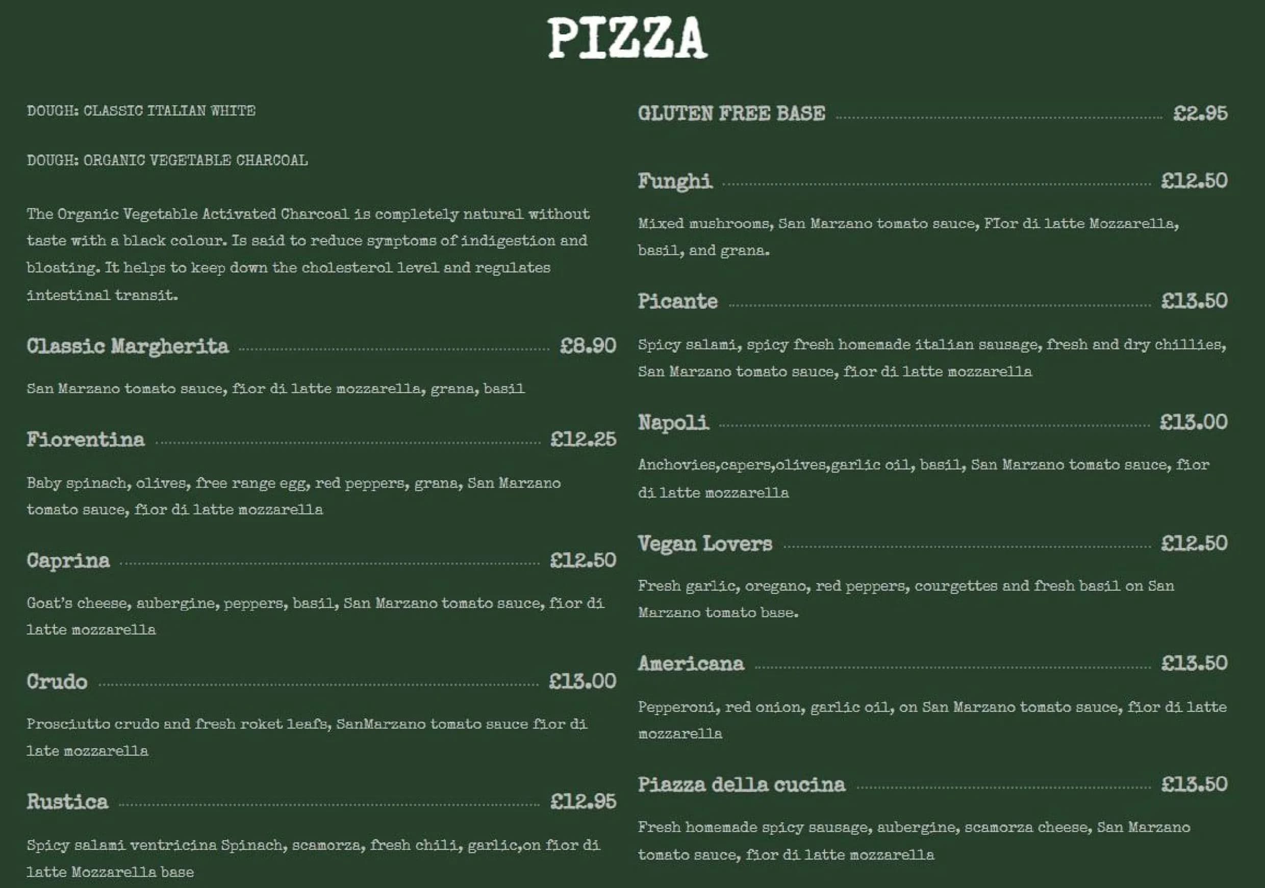 Piazza Della Cucina menu, page 2