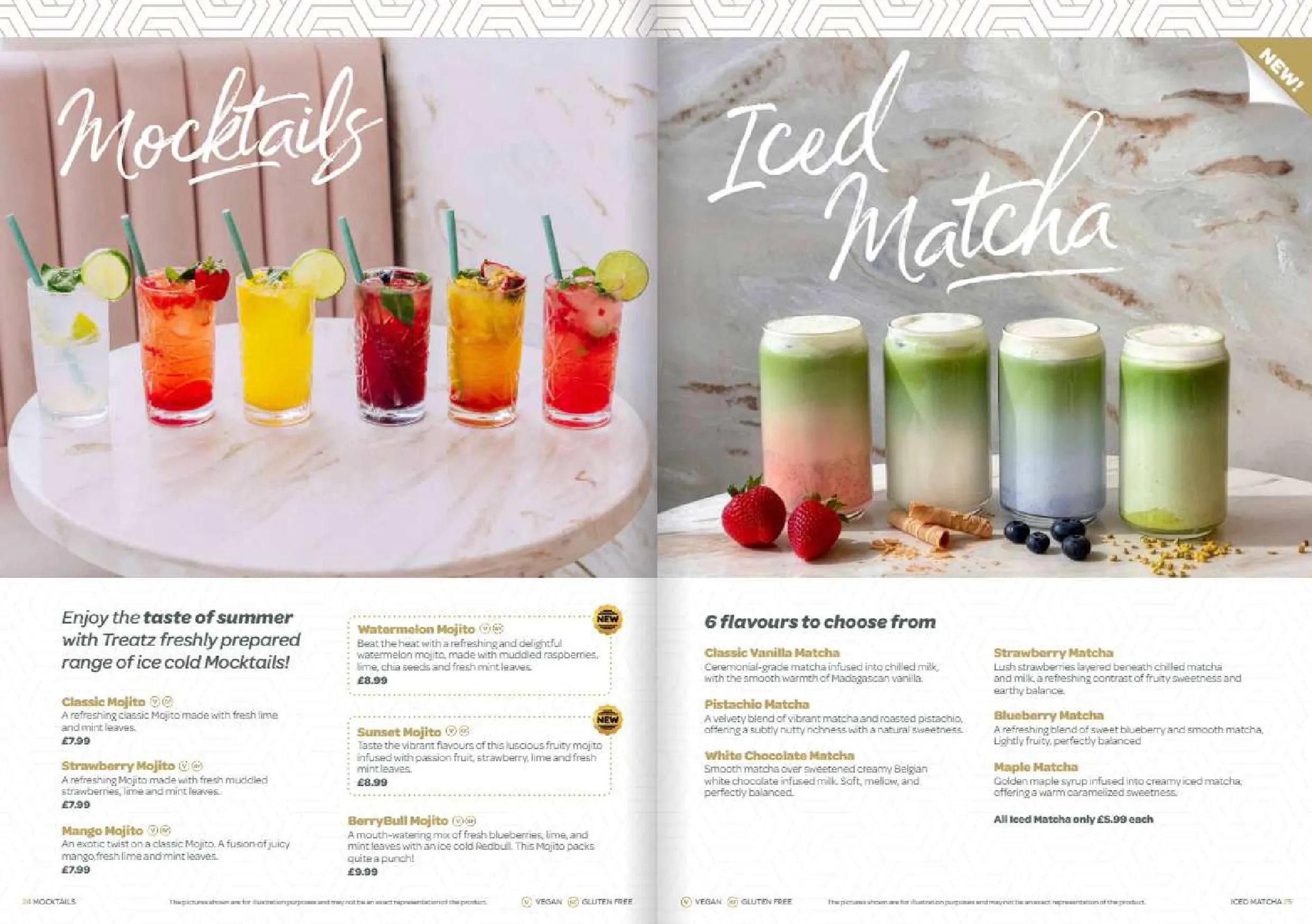 Treatz Dessert Restaurant menu, page 13
