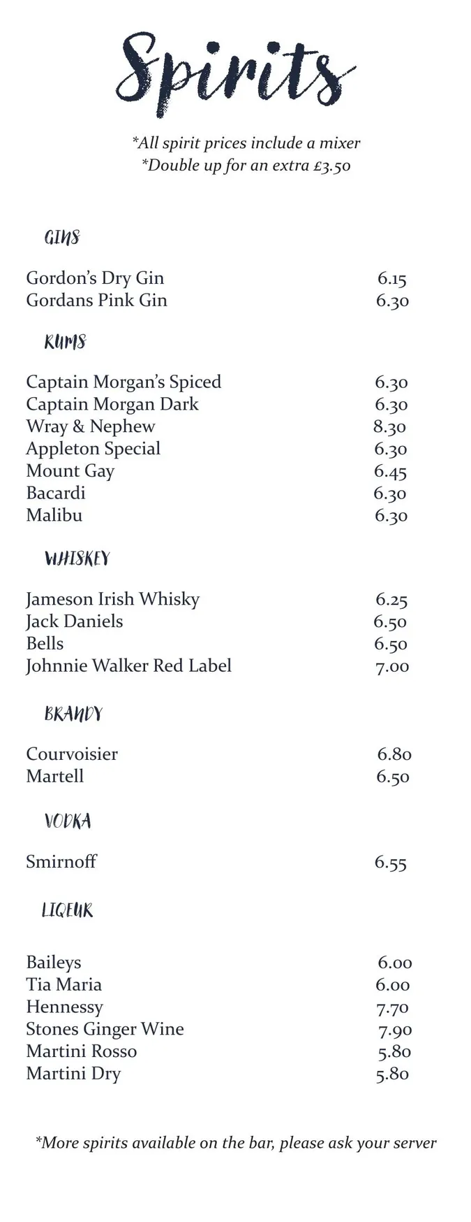 Devon House Jamaican Restaurant & Bar menu, page 16