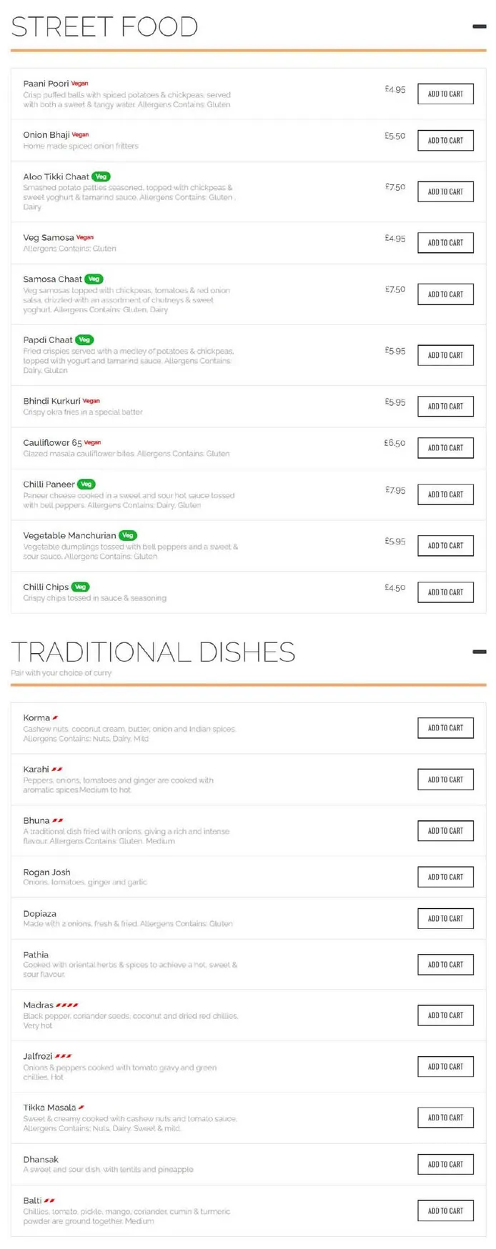 Sai Surbhi menu, page 4
