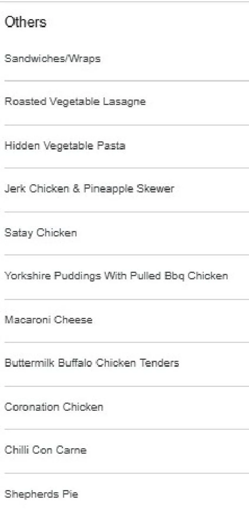 GupShup Lounge menu, page 9
