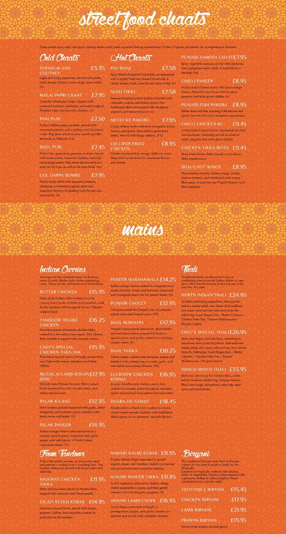 Indico Mailbox menu, page 1