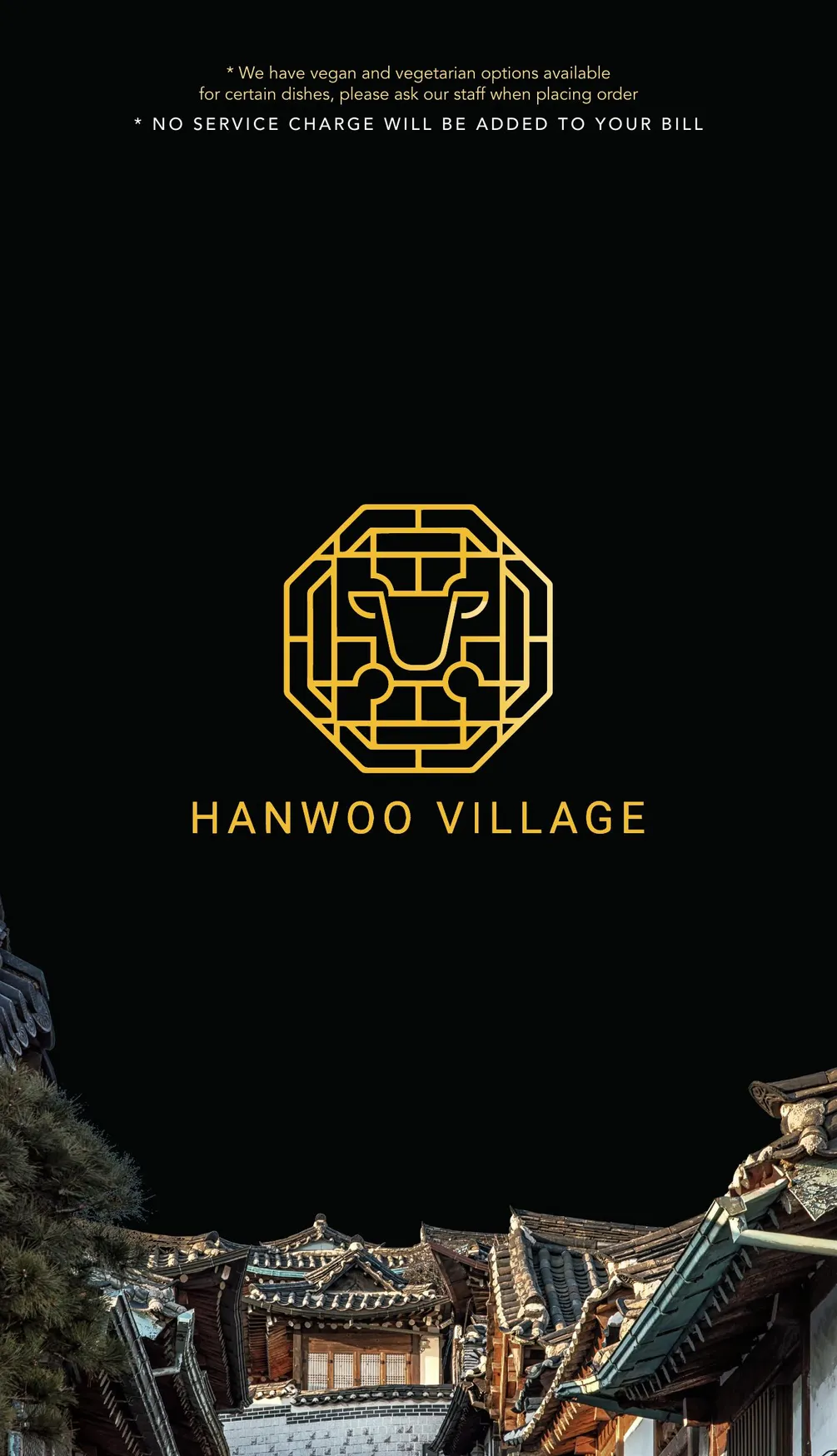 Hanwoo Village - Authentic Korean BBQ menu, page 2