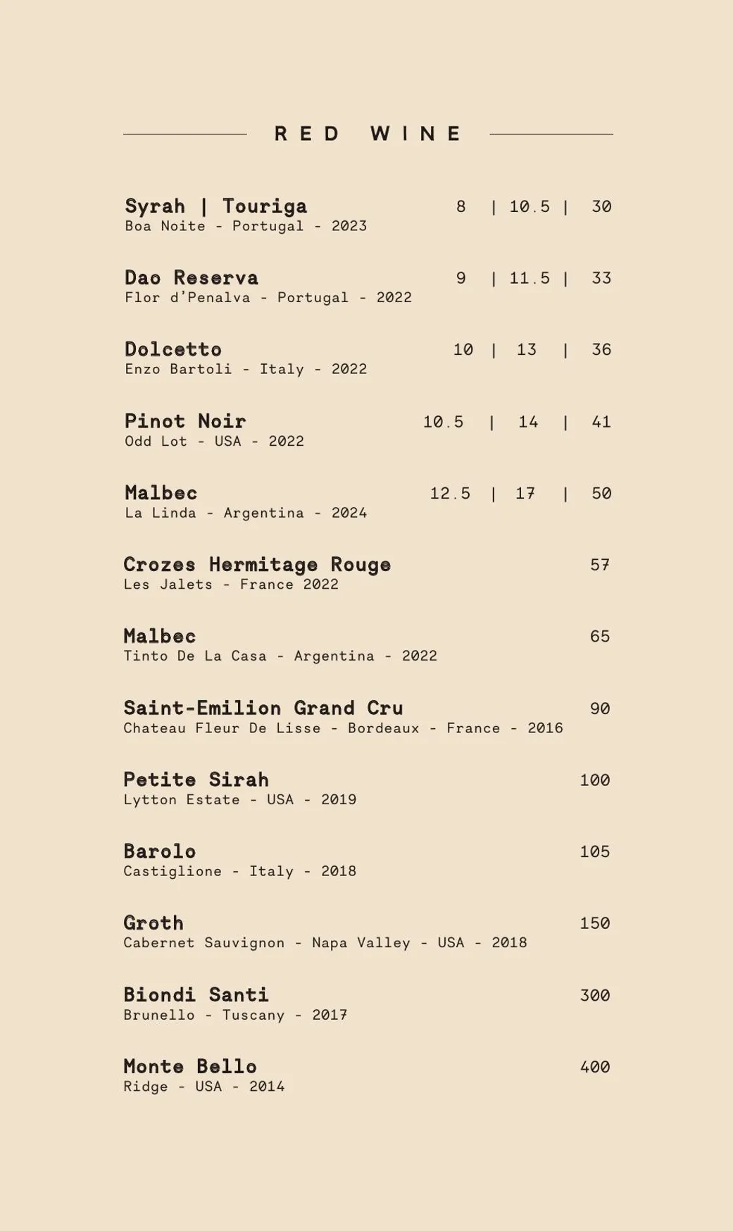 The Blues Kitchen menu, page 8