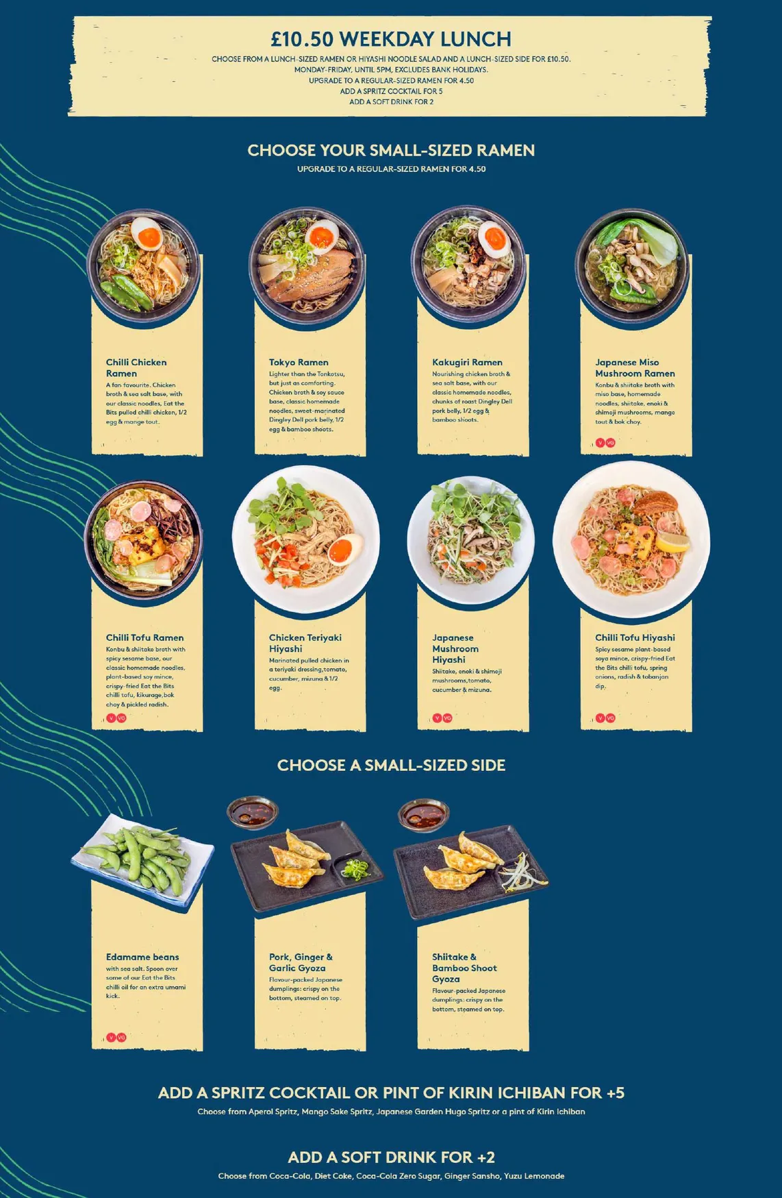 Tonkotsu menu, page 5