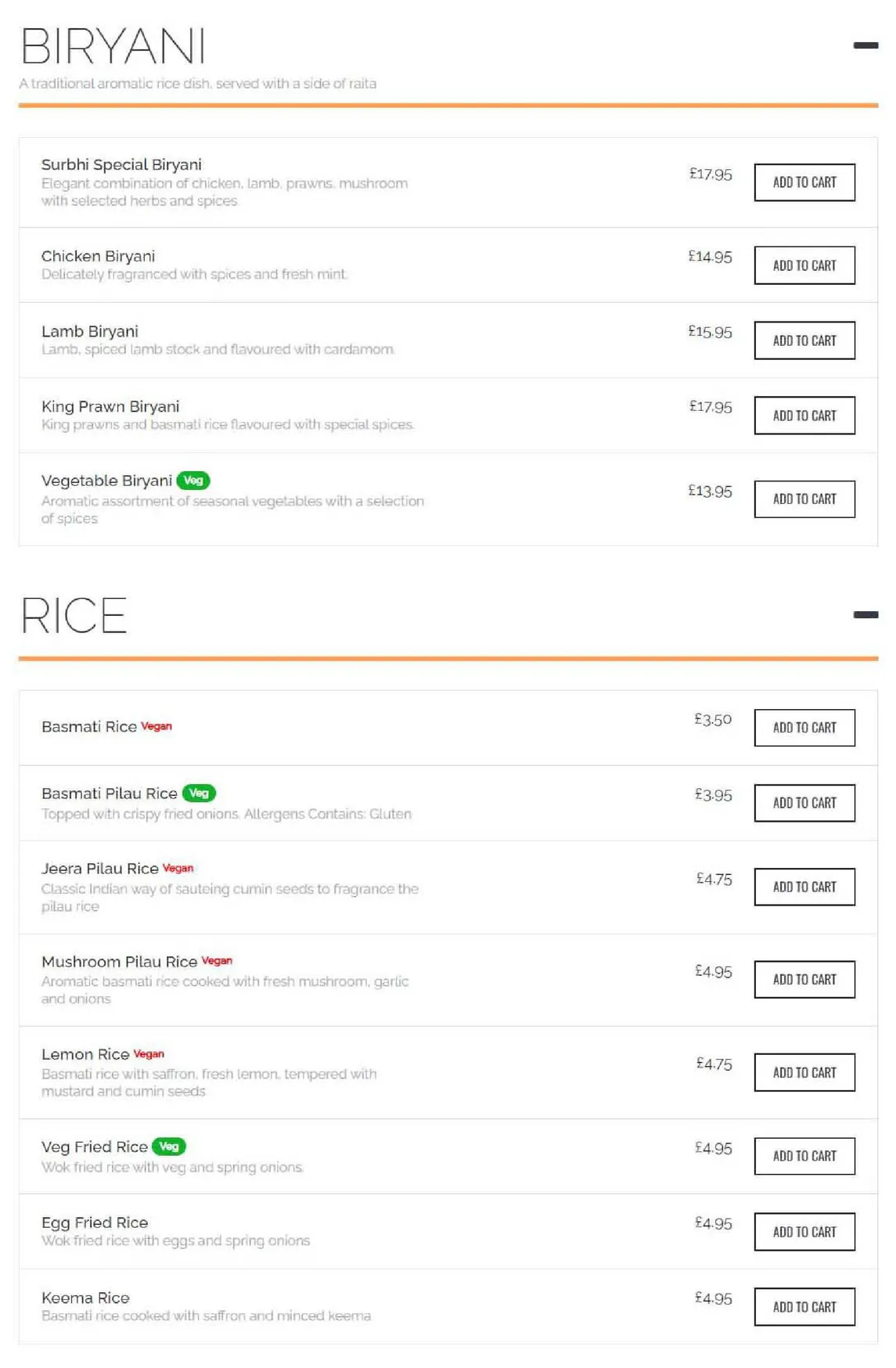 Sai Surbhi menu, page 6