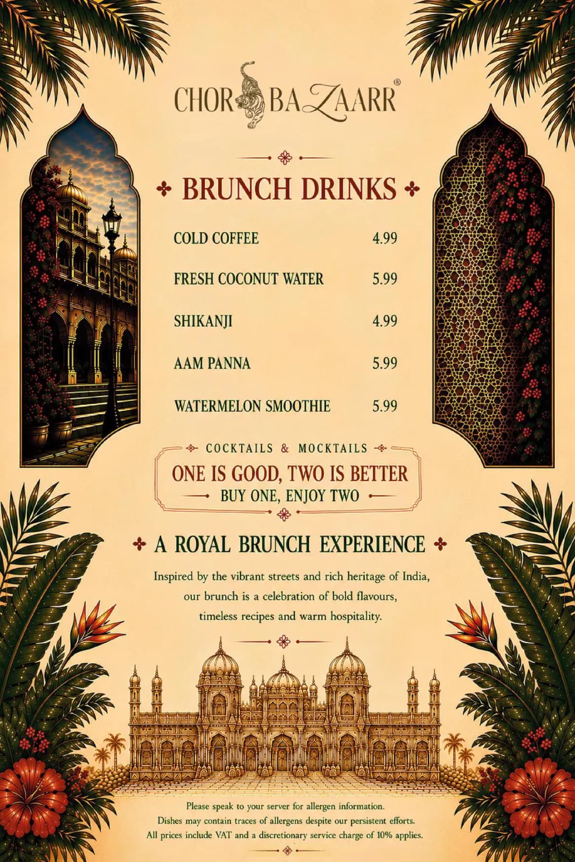 Chor Bazaarr Restaurant & Bar menu, page 6