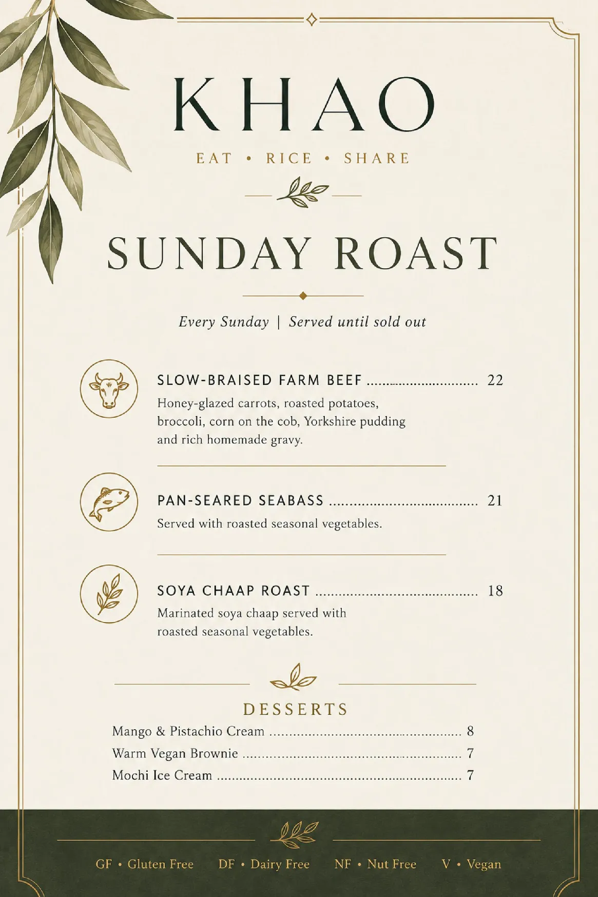 Khao menu, page 6