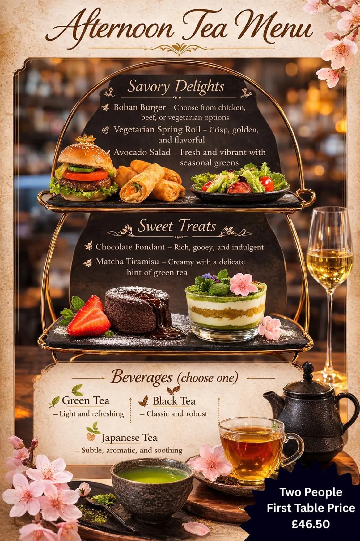 Riverside Kawa menu, page 3