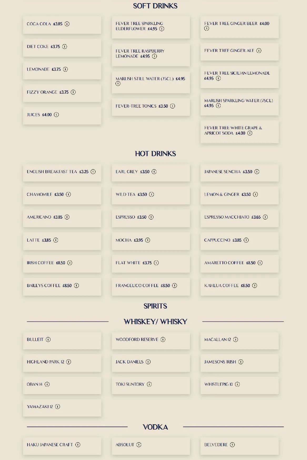 The Cut & Craft menu, page 9