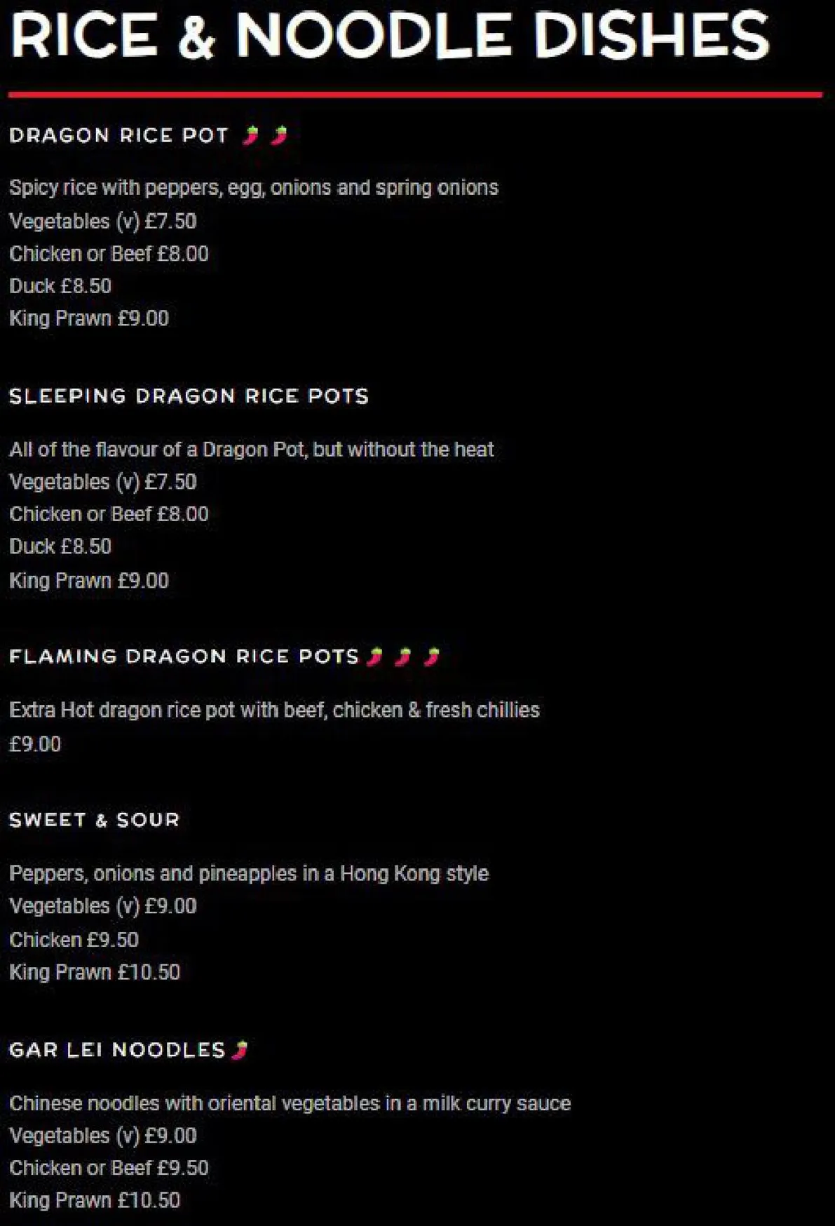 Juici Sushi menu, page 6