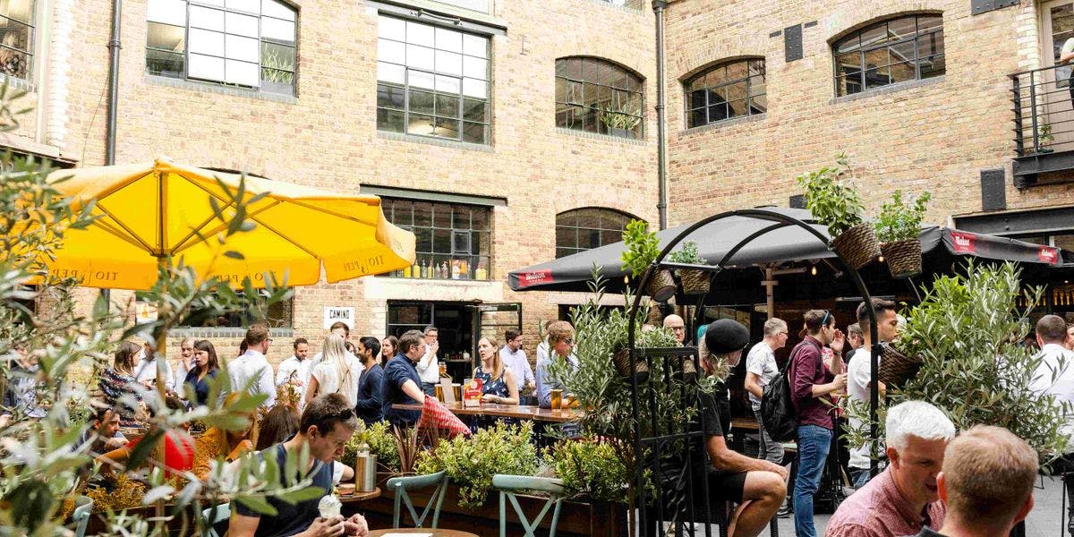 Blossoming with flavour: Al fresco dining on London's terraces