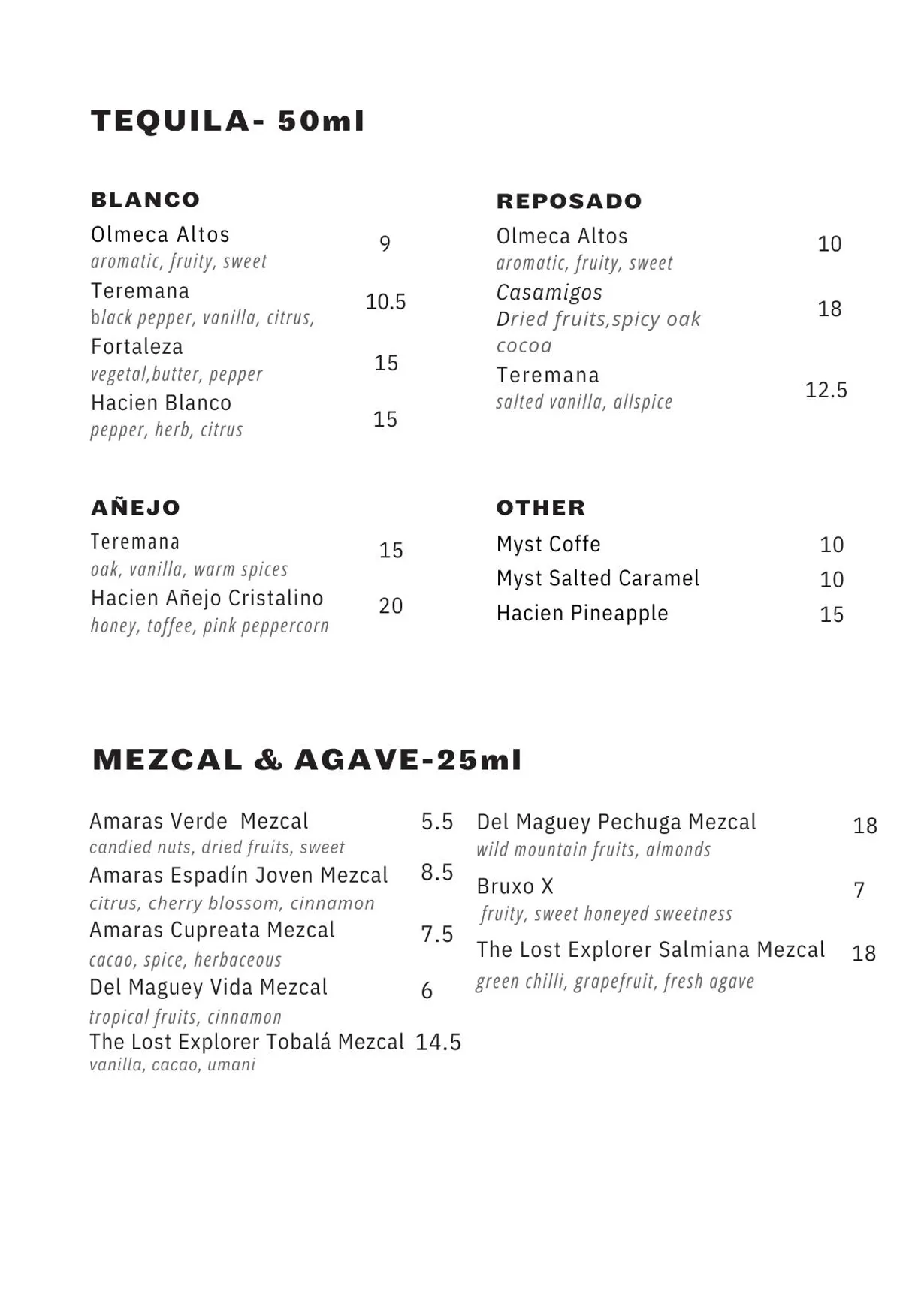 temper menu, page 11