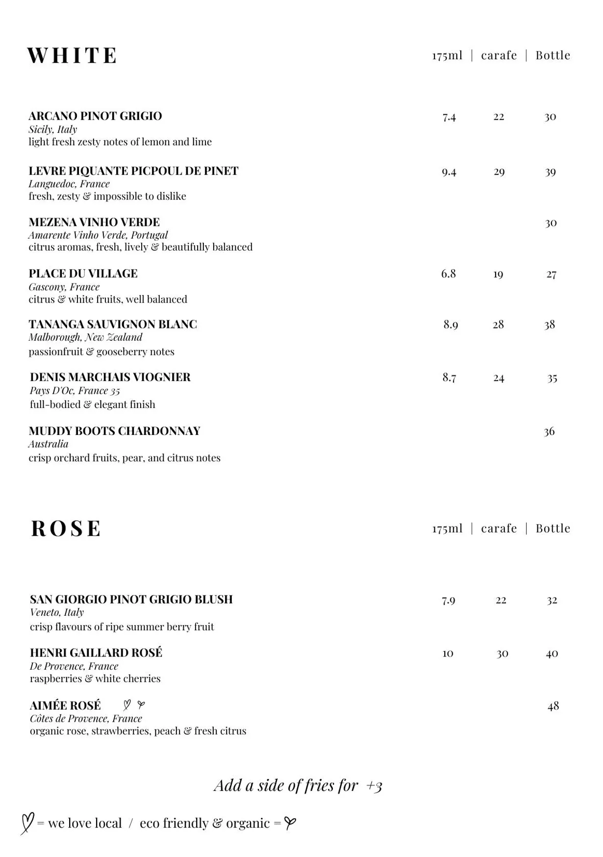 The Nel menu, page 5