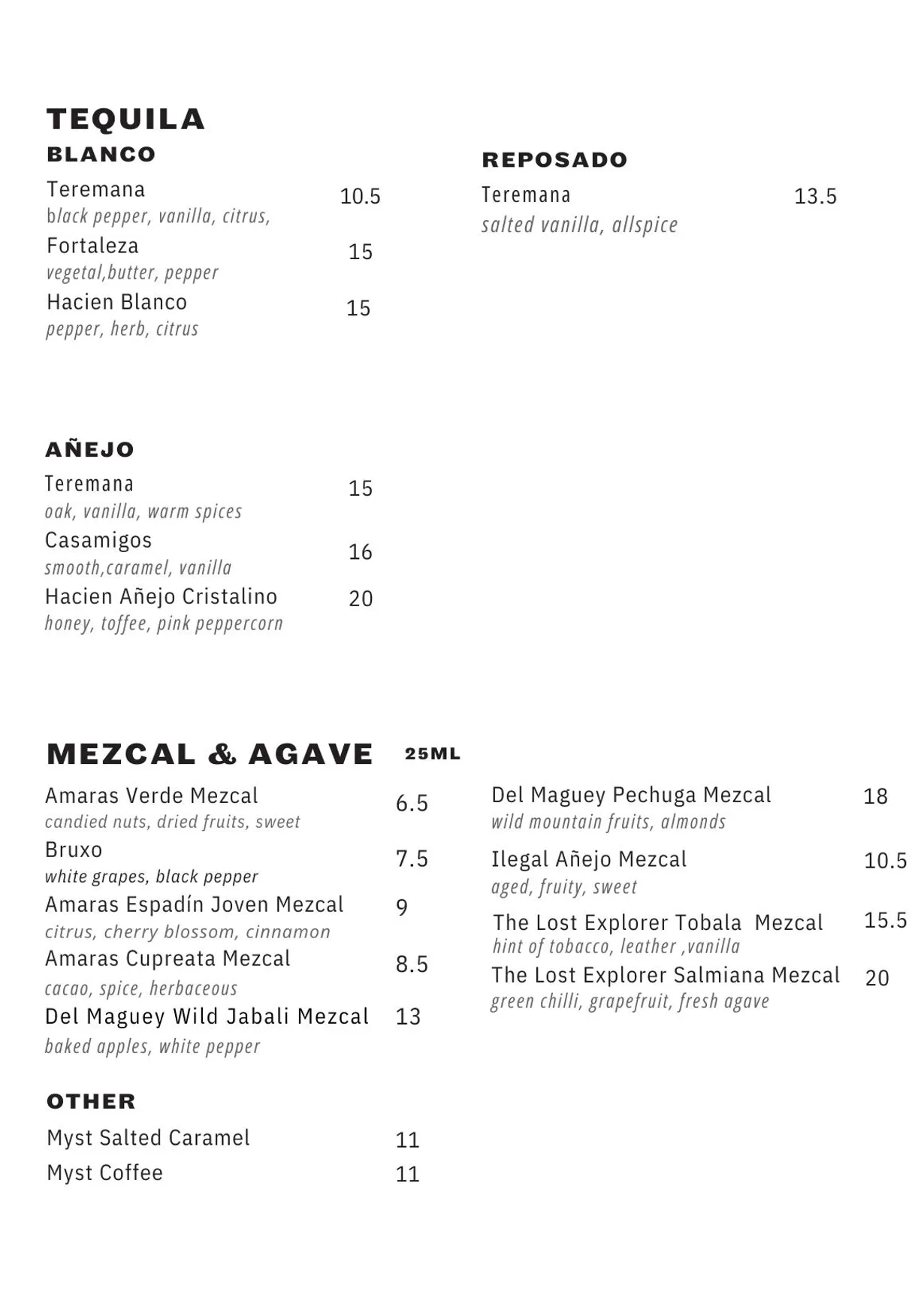 temper menu, page 11