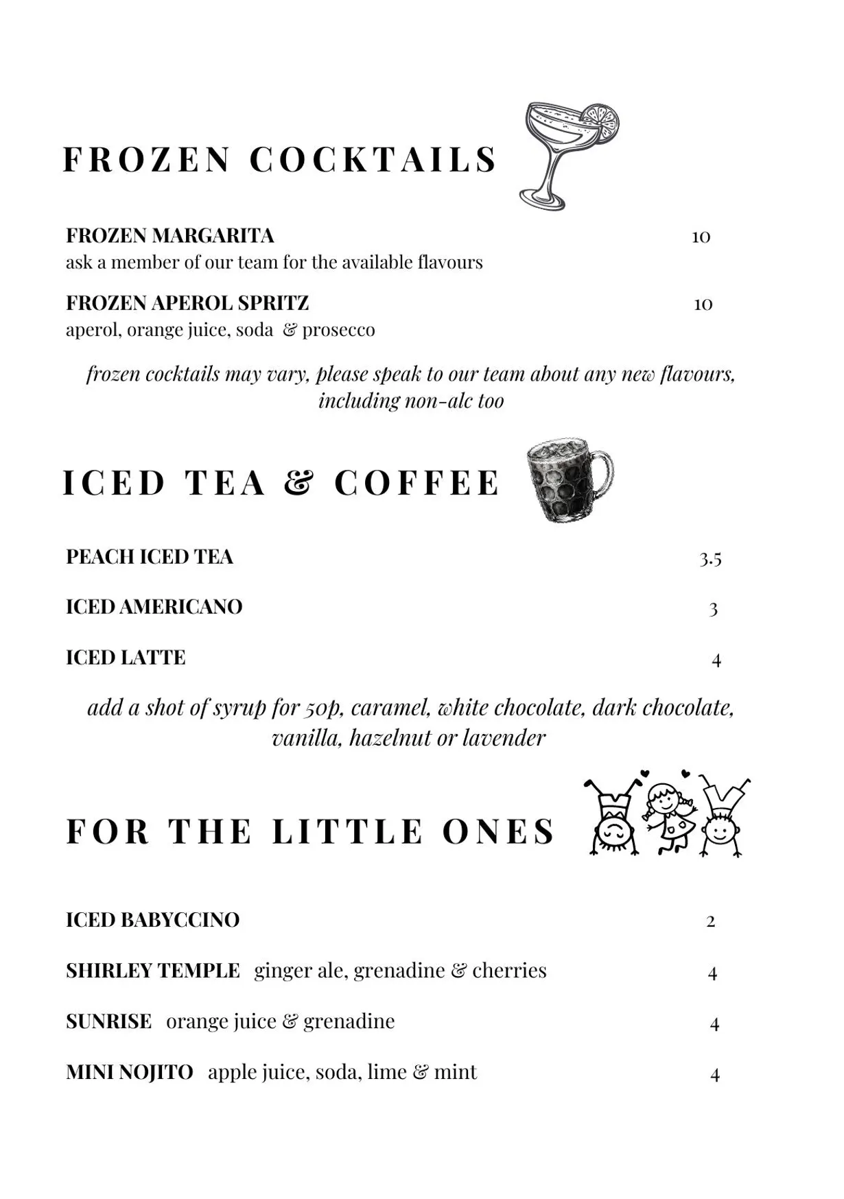 The Nel menu, page 10