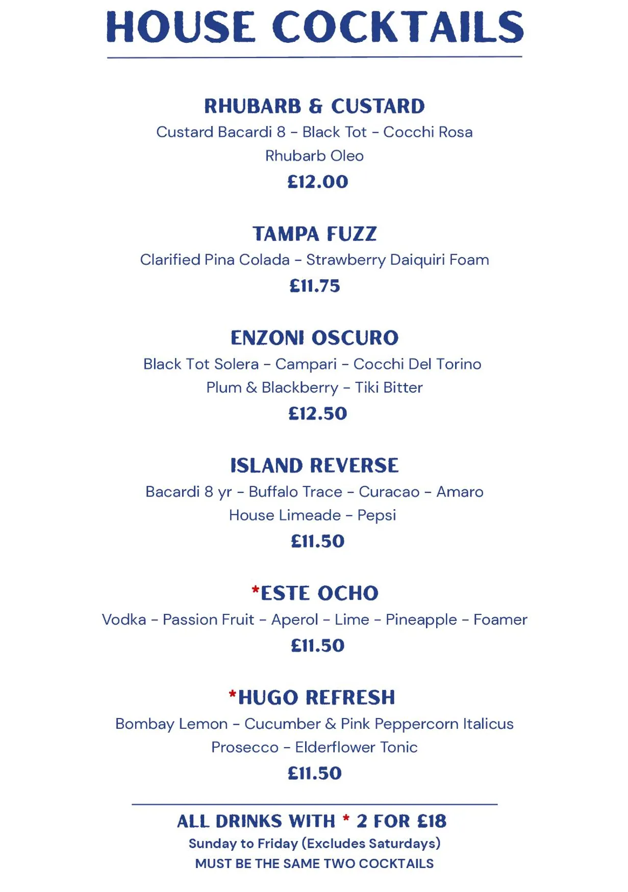 La Finca Eivissa menu, page 4