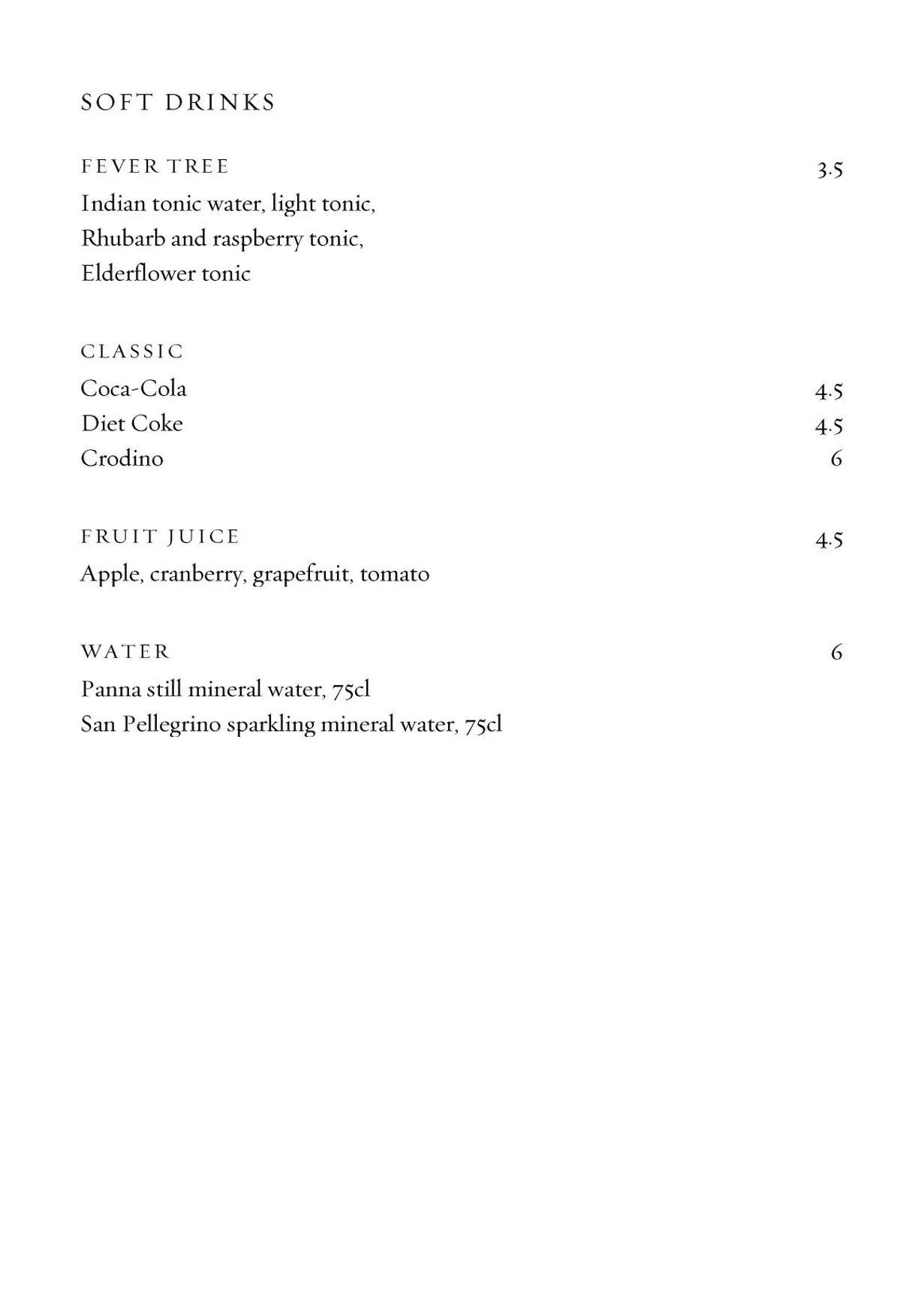 Osteria Locatelli menu, page 13