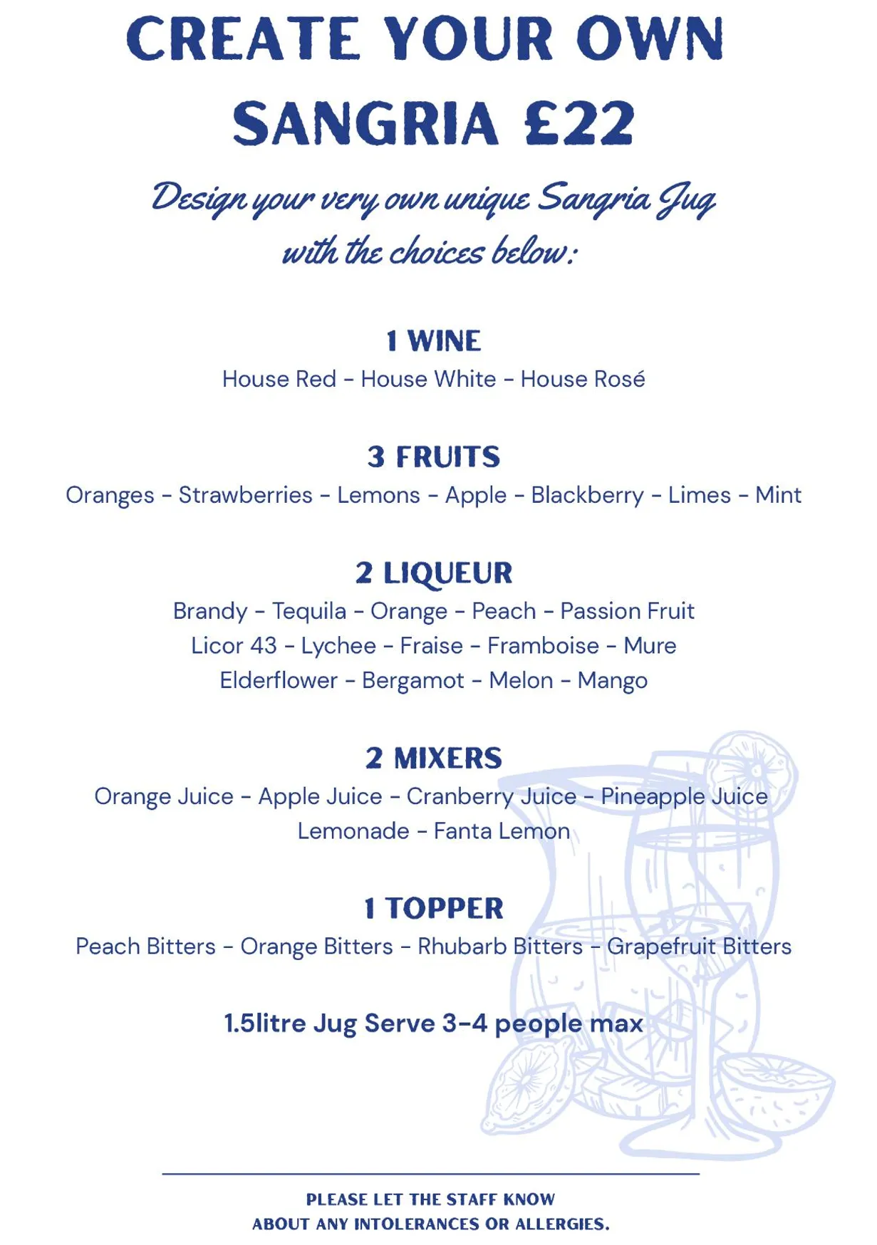 La Finca Eivissa menu, page 7